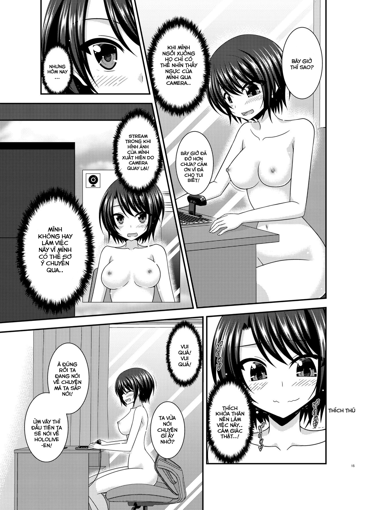 Đọc truyện hentai Đằng sau một buổi live stream - Oneshot