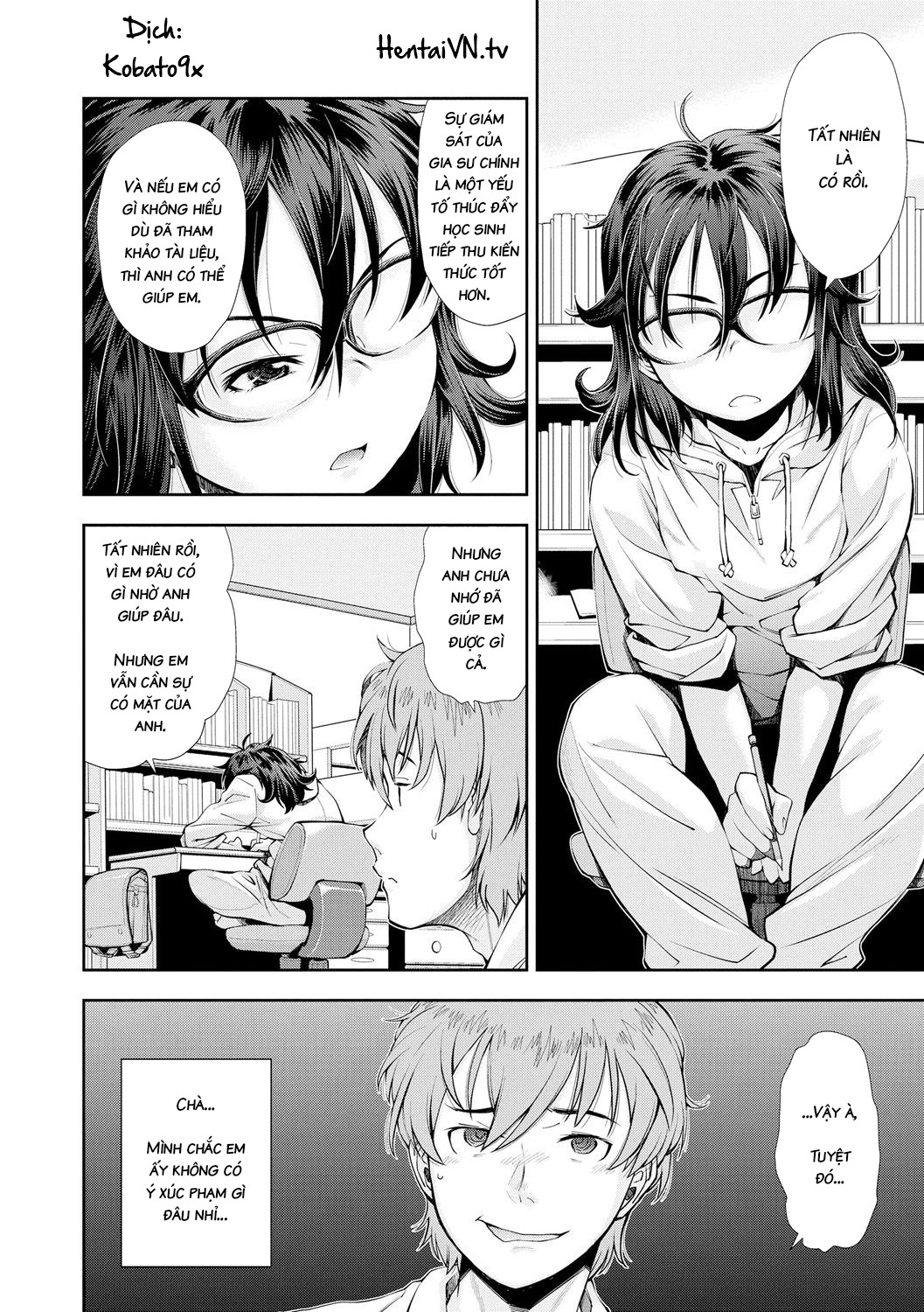 Đọc truyện hentai The Girl Who Loves to Study - Oneshot