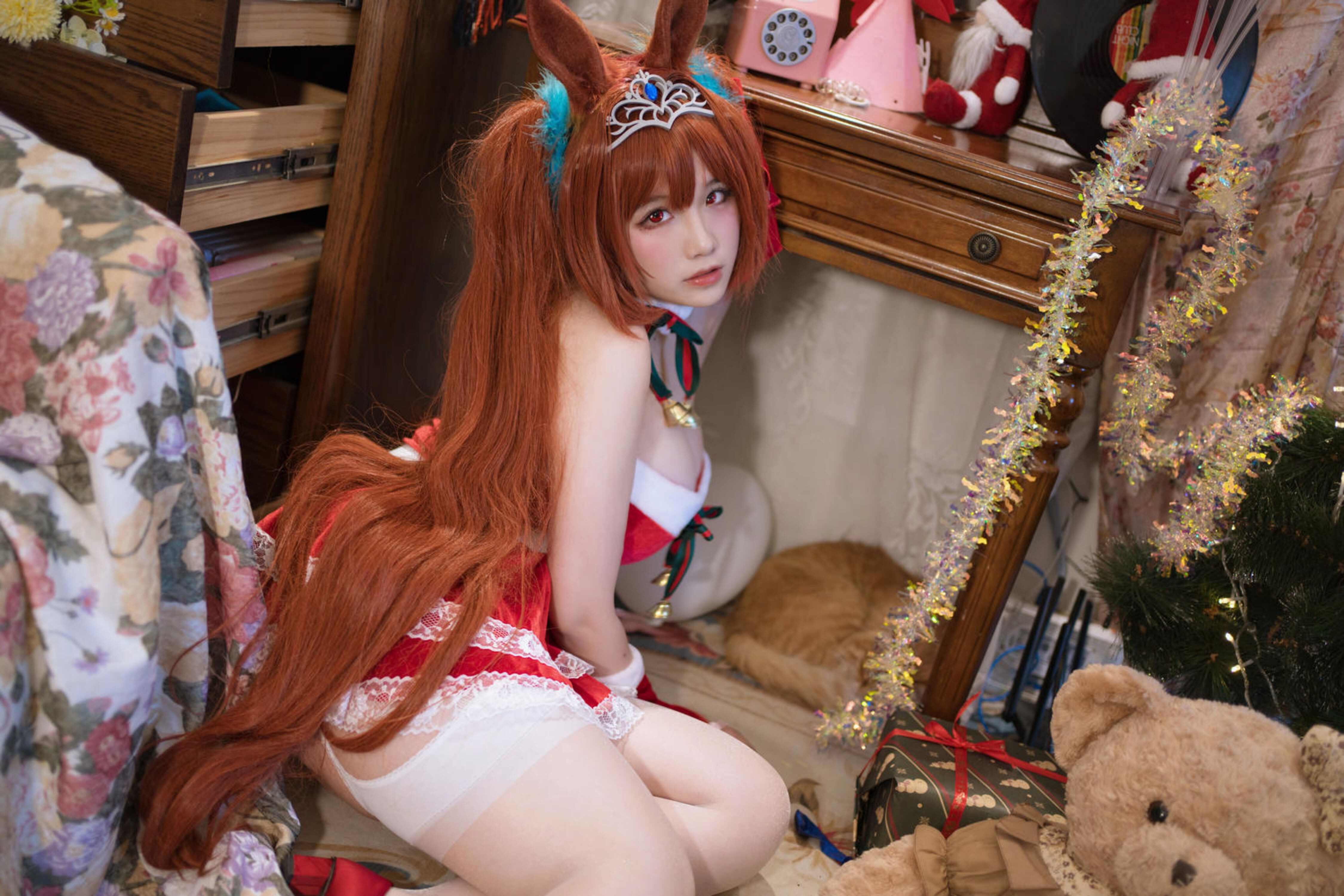 Đọc truyện hentai Tuyển tập Albums siêu phẩm Cosplay - Chap 1267 - Uma Musume Pretty Derby - Yamato Akashi no Hoshino no Yoru