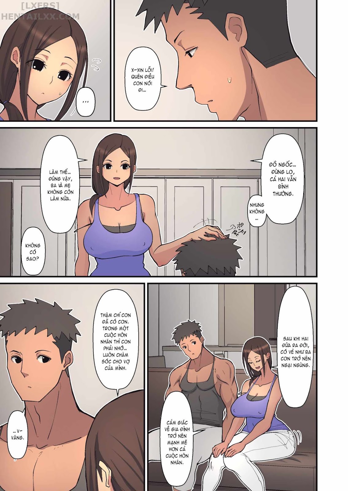 Đọc truyện hentai Haha kara Inbo ni Natta Wake - Oneshot