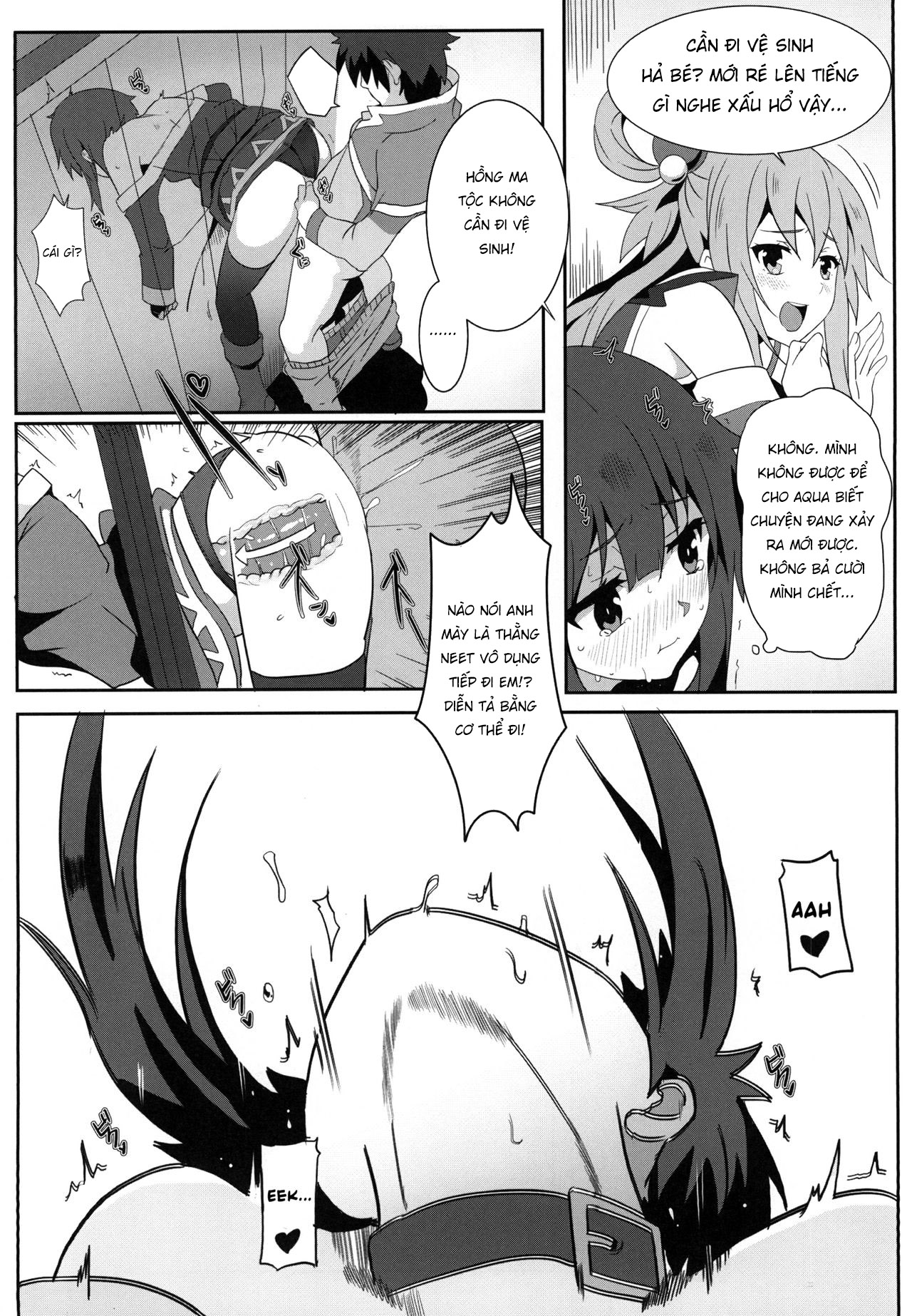 Đọc truyện hentai Megumin ni Karei na Shasei o! 3 - Oneshot