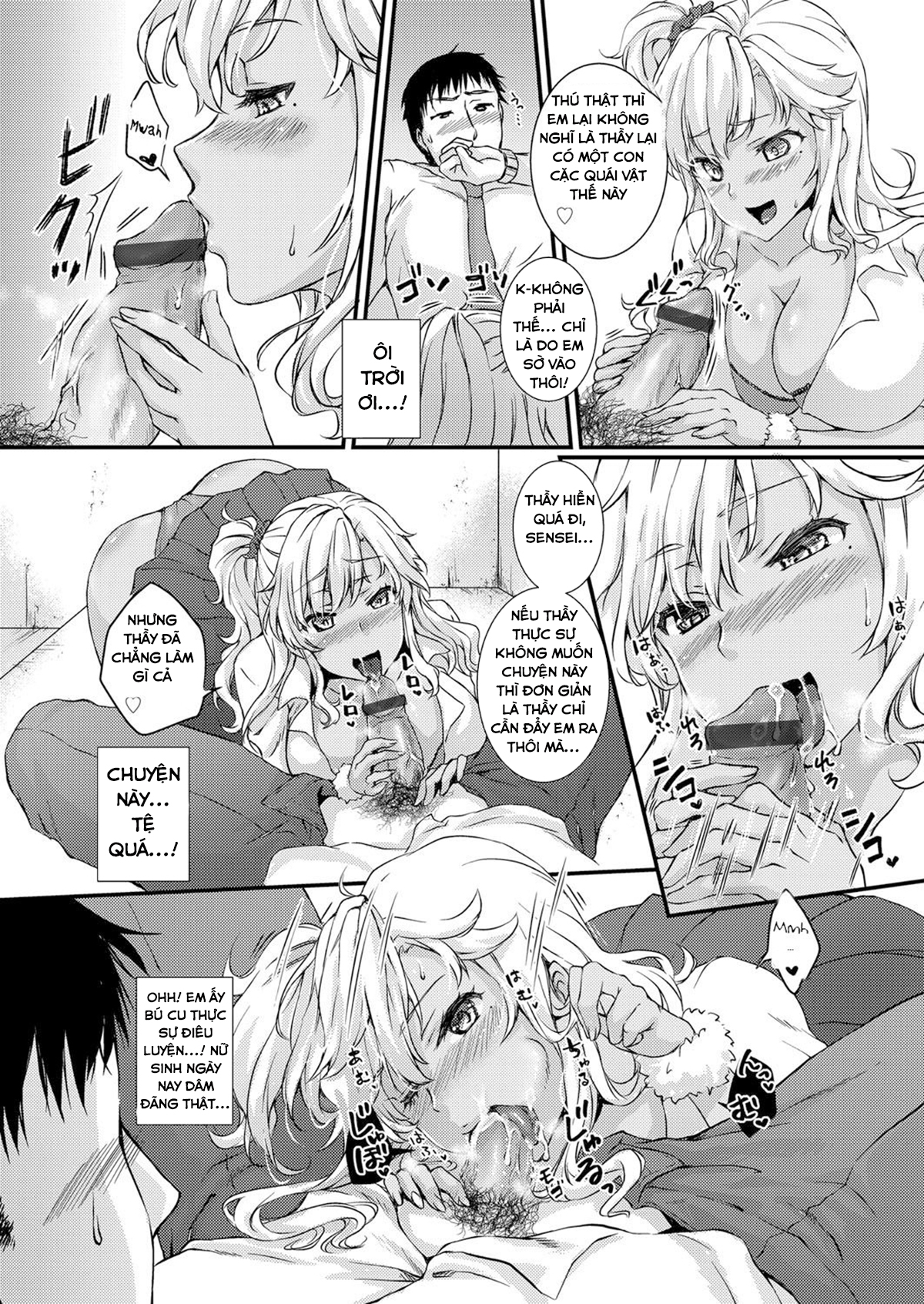 Đọc truyện hentai Anh Thầy Giáo Chính Trực May Mắn Được Cô Nàng Gyaru Ngây Thơ Xinh Đẹp Dú To Hiến Thân - Oneshot