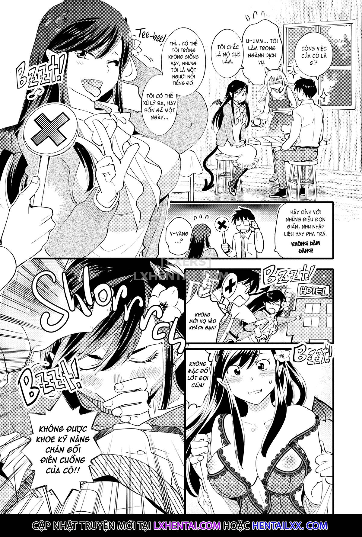 Đọc truyện hentai Monster Girls With a Need for Seed - Chap 2 - The Monster Matchmaker 2