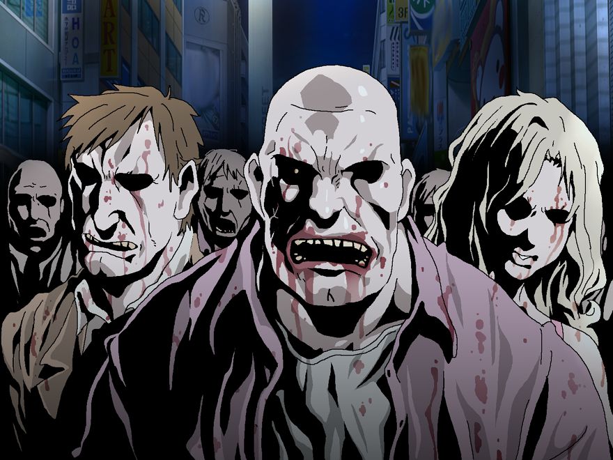 Đọc truyện hentai Tits of the dead - Artist CG - Ảnh động