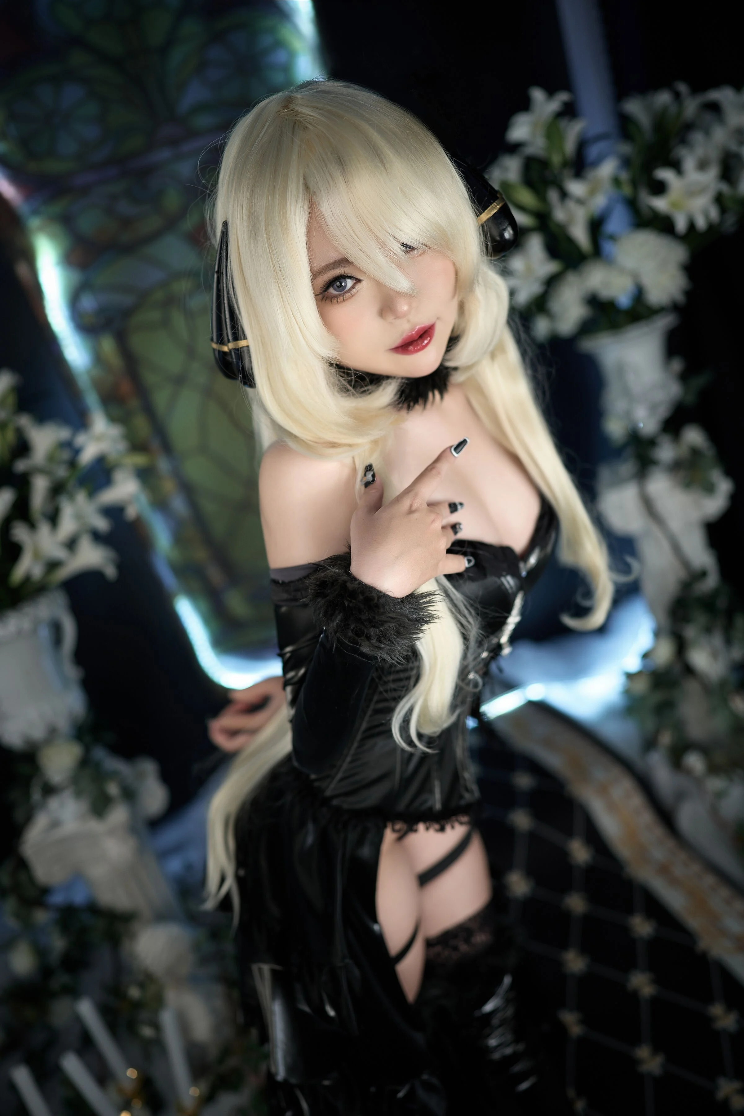 Đọc truyện hentai Tuyển tập Albums siêu phẩm Cosplay - Chap 63 - ZinieQ - Cynthia Pokemon