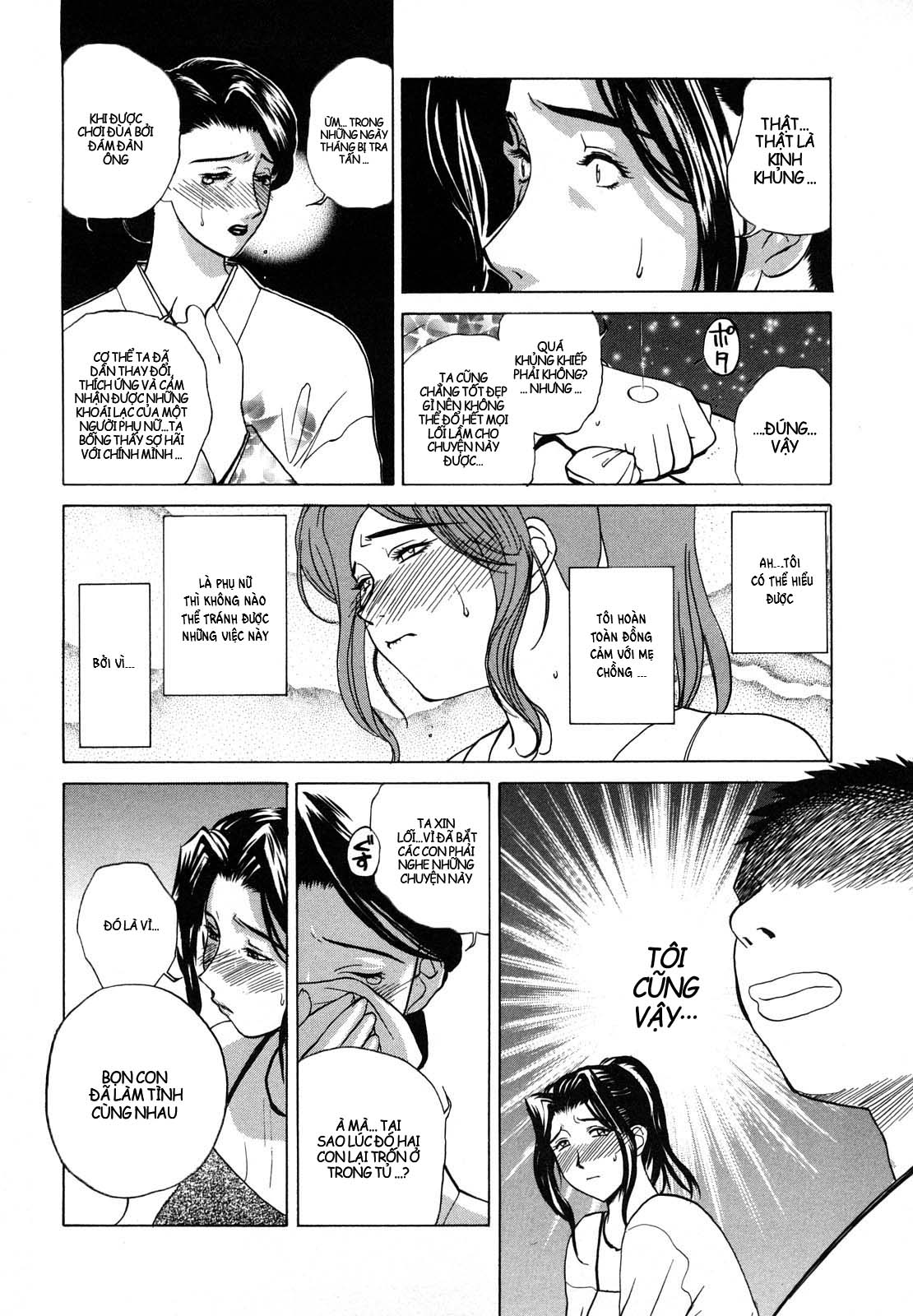 Đọc truyện hentai Cô dâu dâm đãng của nhà Takayanagike - Chap 4