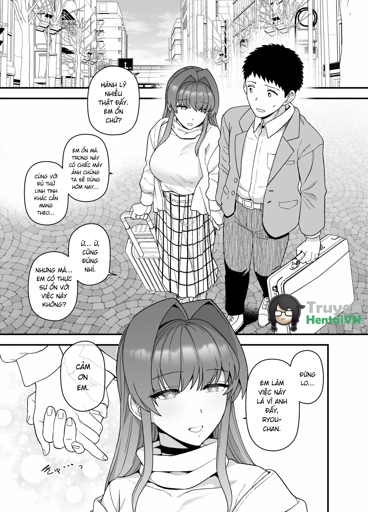 Đọc truyện hentai Netorase Trial Boku no Tame ni Neru Kanojo - Oneshot