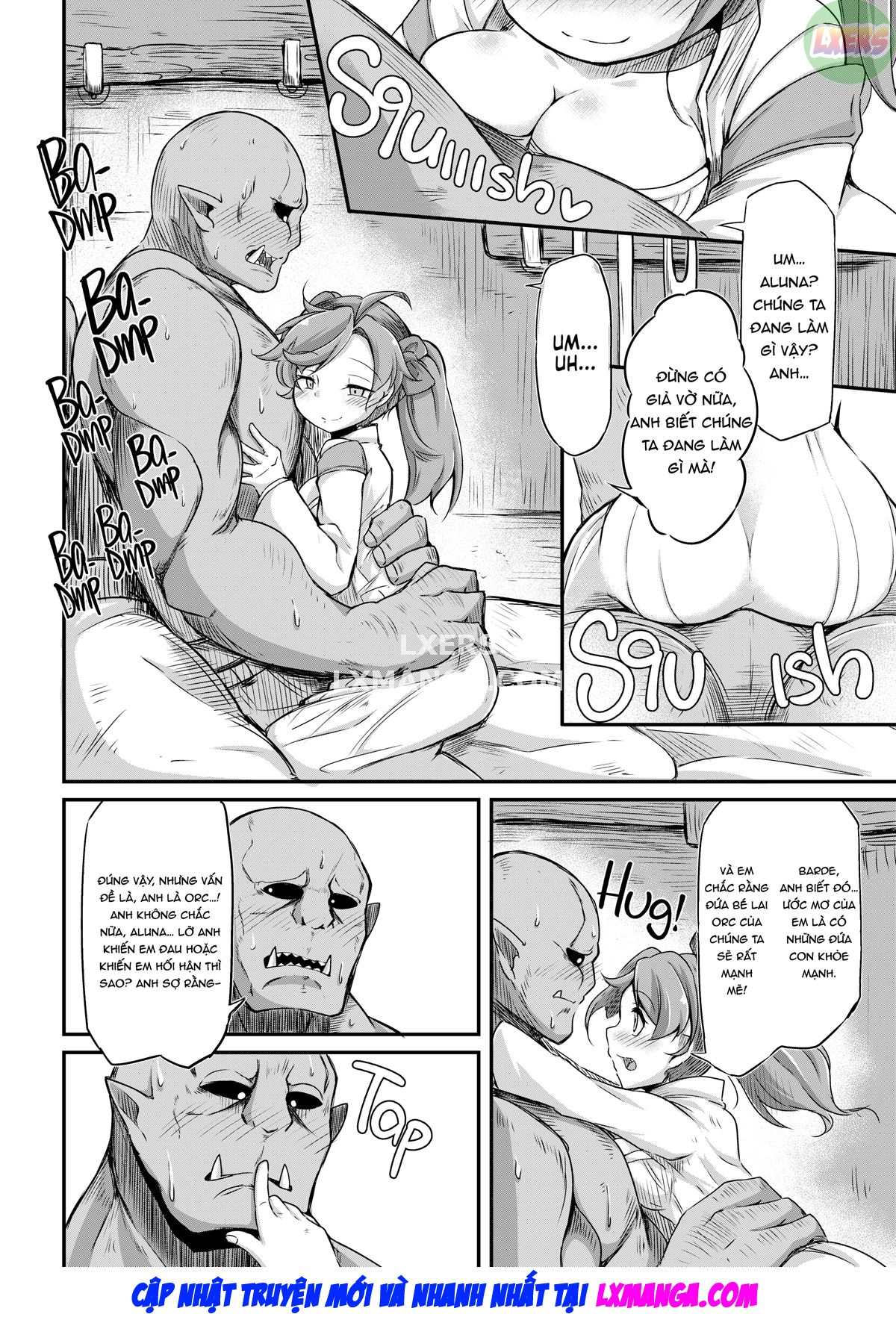 Đọc truyện hentai Tái thiết!? Thụ tinh giữa các loài - Chap 3