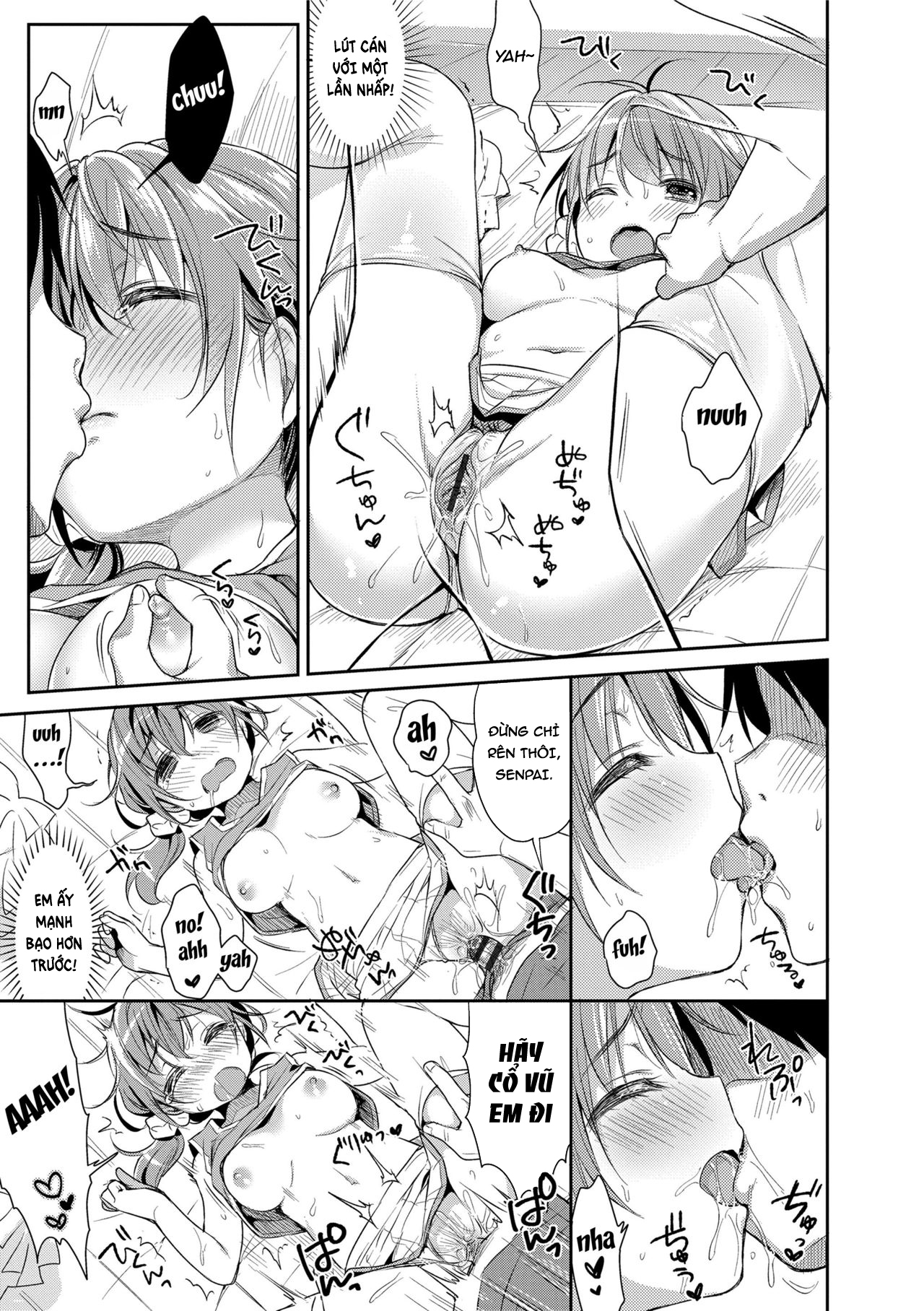 Đọc truyện hentai Hatsukoi Ecchi - First love H. - Chap 3: Hoạt Náo Viên