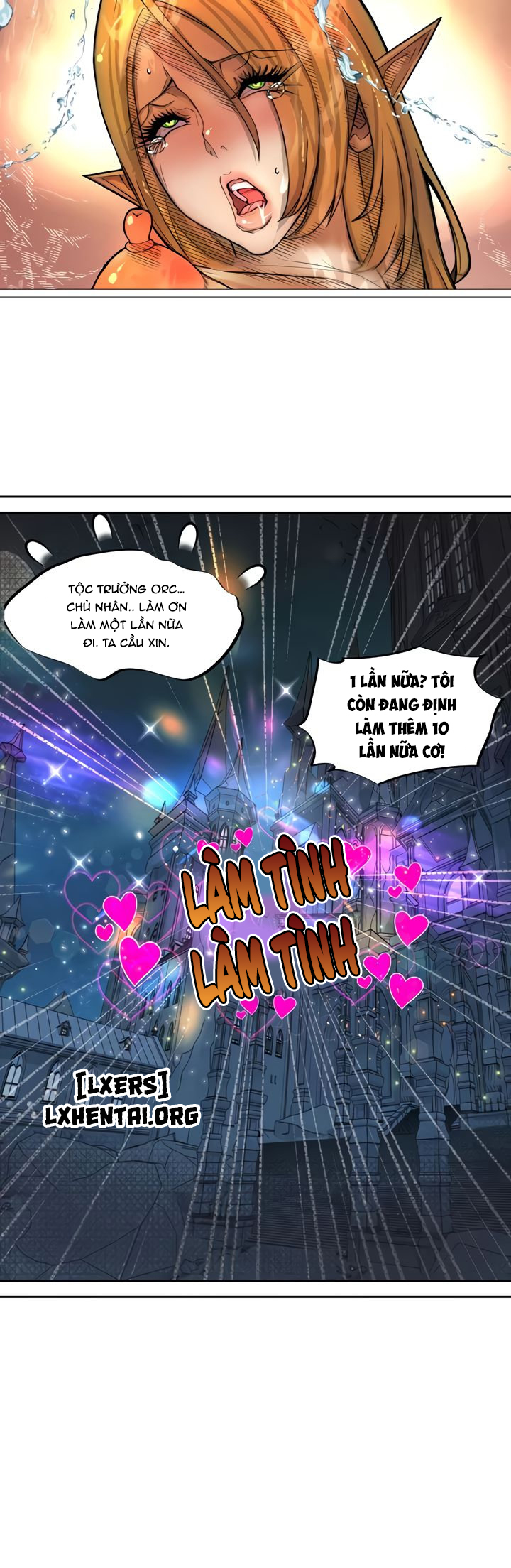 Đọc truyện hentai Nữ Hoàng Dark Elf Và Nô Lệ Orc - Chap 27