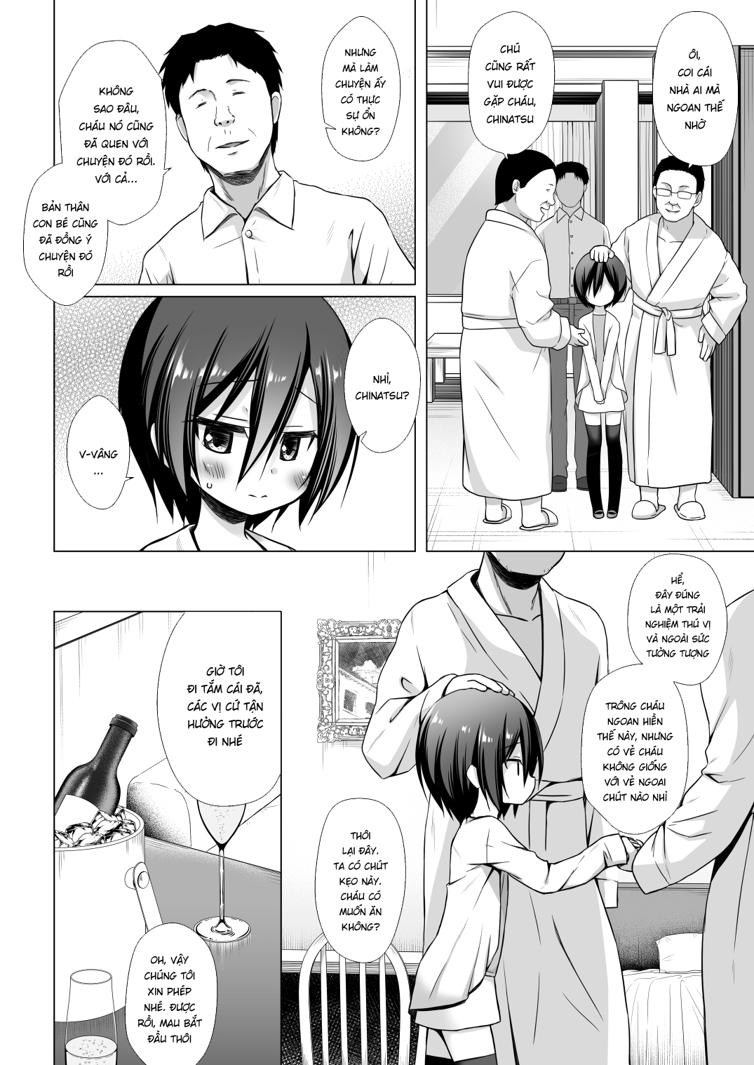 Đọc truyện hentai Cuộc sống nô lệ tình dục của tôi với cha dượng và anh trai kế - Chap 3