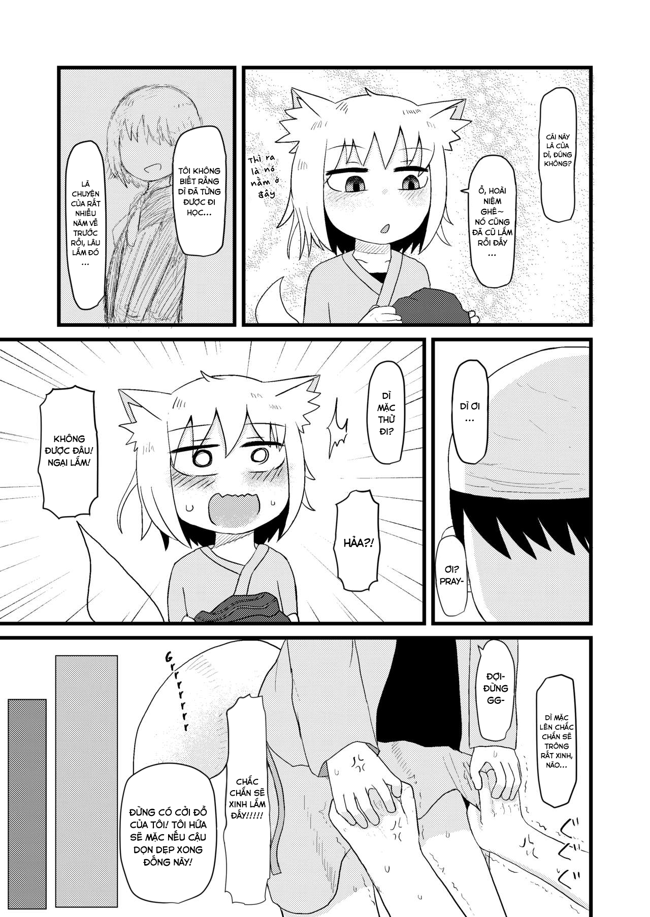 Đọc truyện hentai Loli Baba Okaa-san wa Oshi ni Yowai 3 - Oneshot.