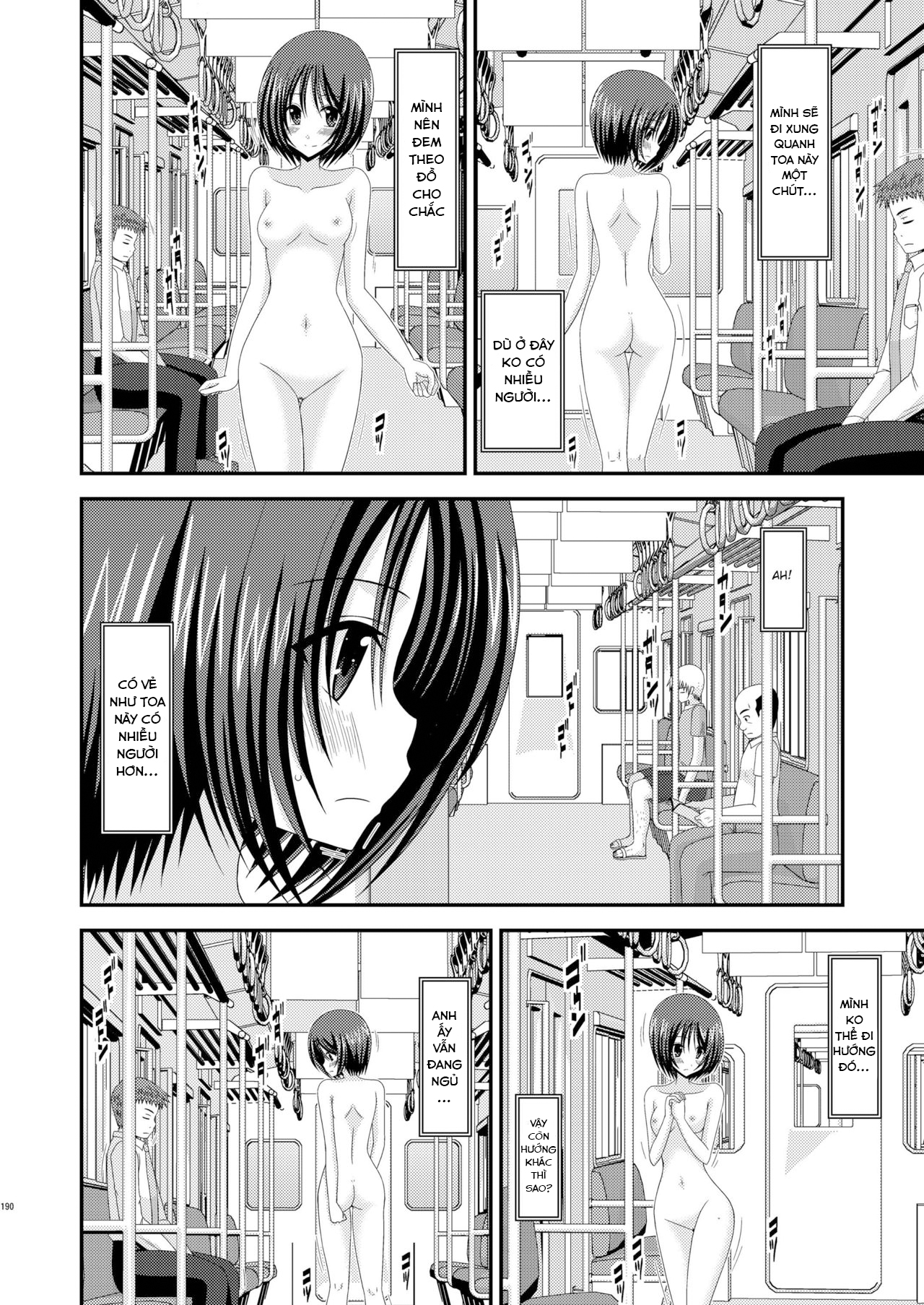 Đọc truyện hentai Cô gái thích khoả thân - Ngoại truyện 2: Tàu điện