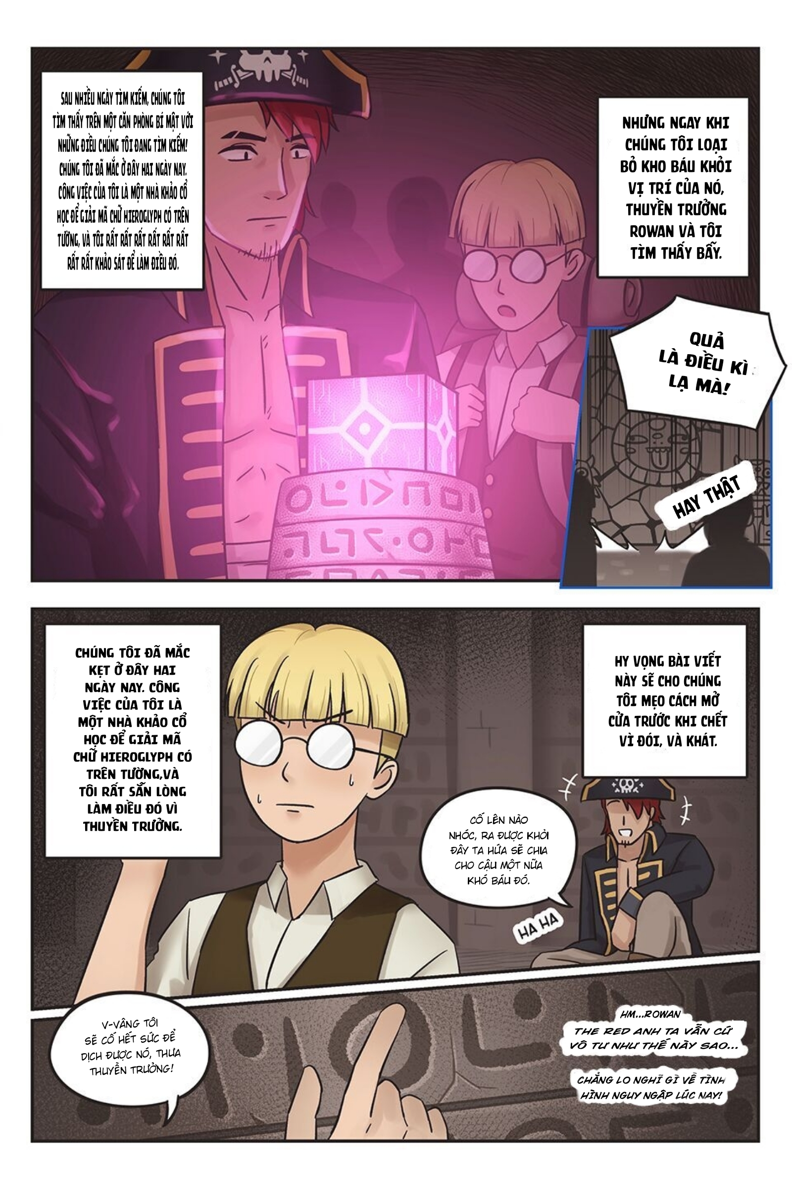 Đọc truyện hentai Rowan thuyền trưởng tóc đỏ - Chap 1