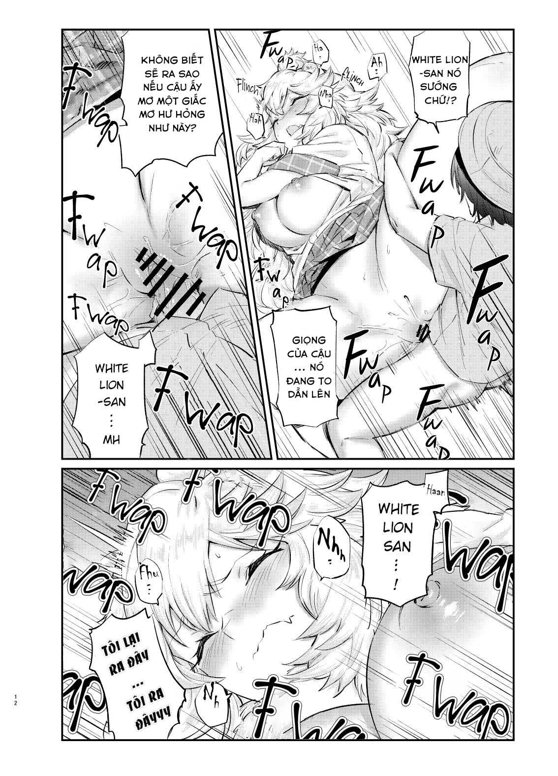 Đọc truyện hentai White Lion Ohirunechuu - Oneshot