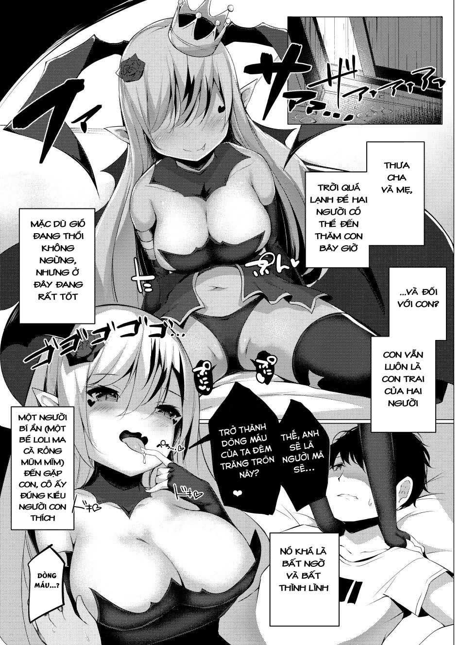 Đọc truyện hentai Vampire Princess - Oneshot