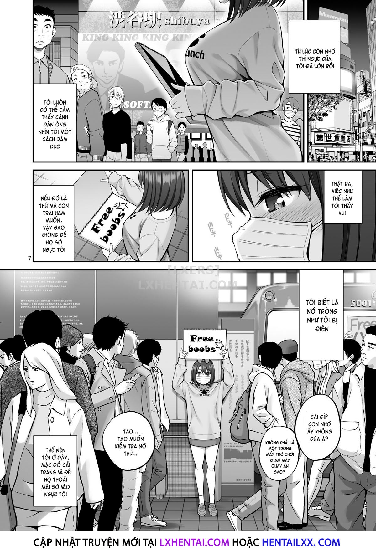 Đọc truyện hentai Free Boobs - Oneshot