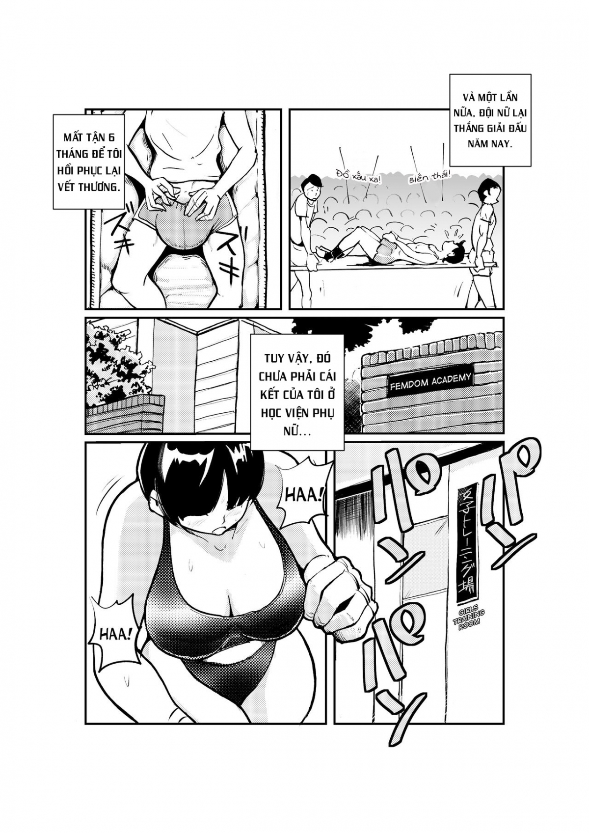 Đọc truyện hentai Meo Taikou Boxing - Oneshot