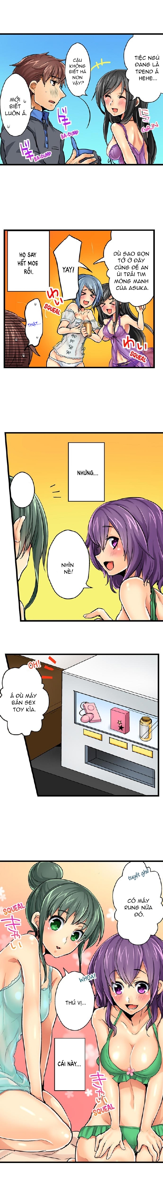 Đọc truyện hentai Tham gia buổi tiệc ngủ của những cô gái - Chap 1