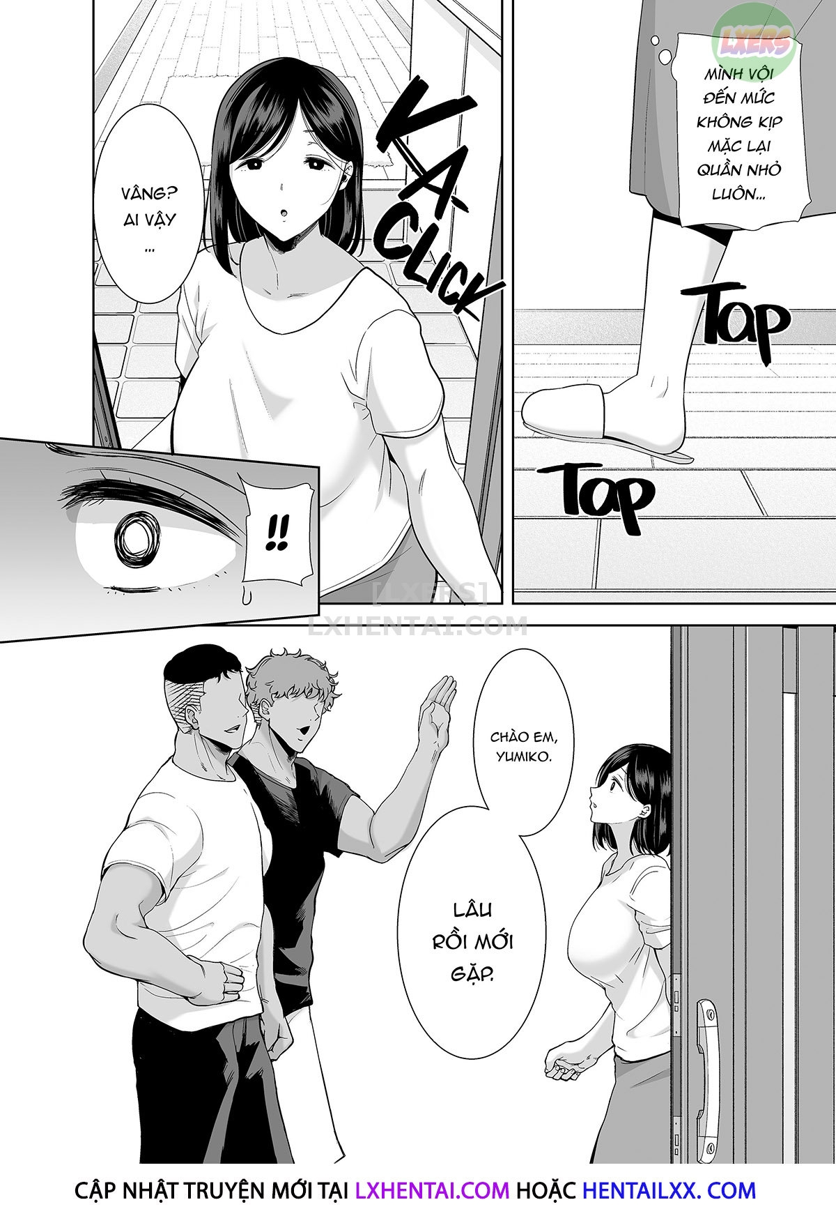 Đọc truyện hentai Natsuzuma ~Natsu, Ryokan, Nanpa Otoko-Tachi Ni Ochita Tsuma~ - Chap 3 - Không che