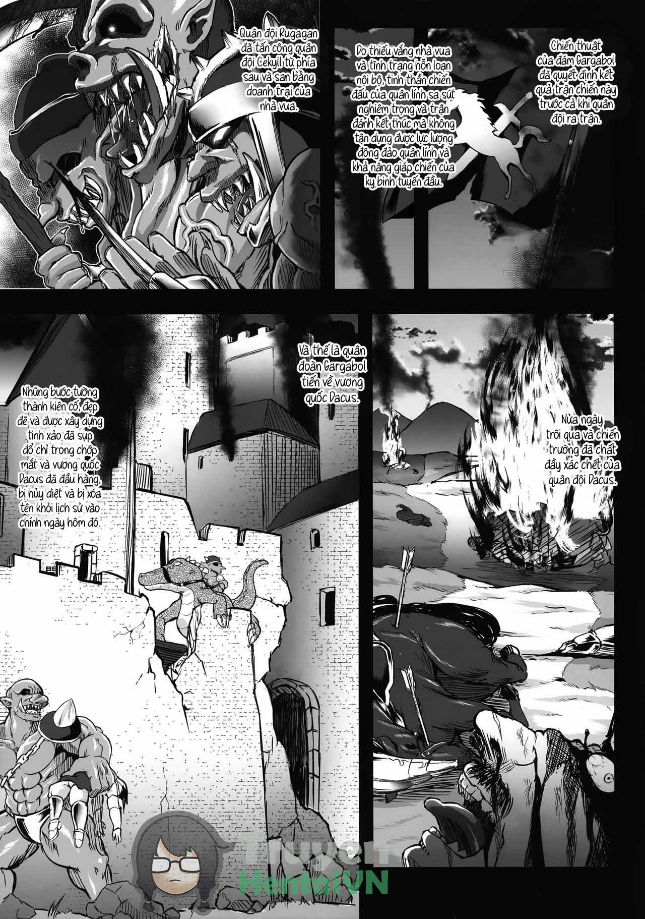 Đọc truyện hentai (C97) [XMODEL (Nishiki Ai)] GUND CUNNUM Vol. 5 Shussan Bokujou Kokuin no Onna Kishi Netori Kanryou Hen - Oneshot