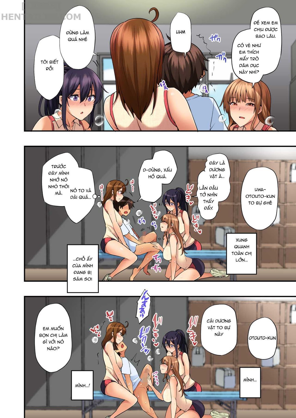 Đọc truyện hentai Onee-chan no Wasuremono o Todoke ni Kita Hazu nanoni - Oneshot - Có che