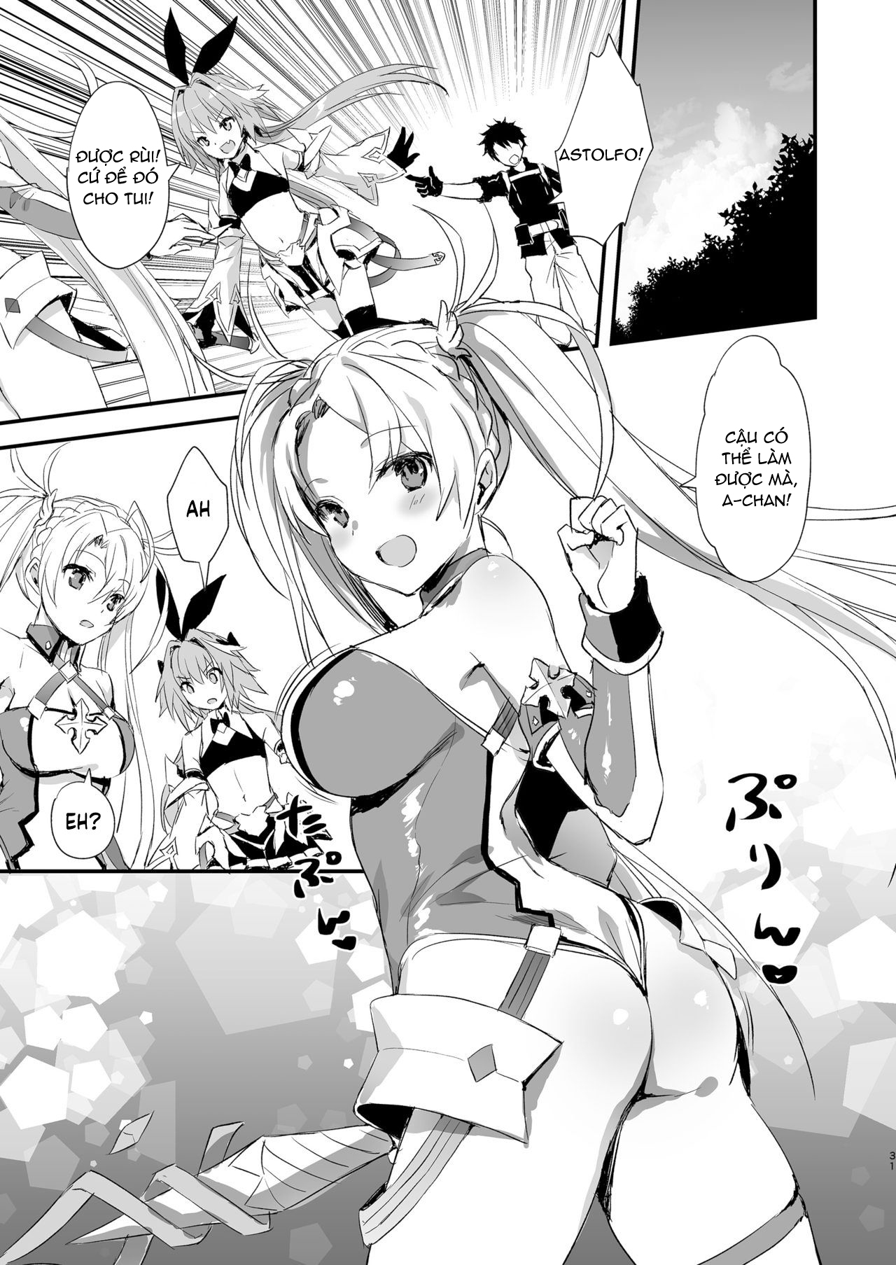 Đọc truyện hentai Vắt sữa Astolfo - Oneshot