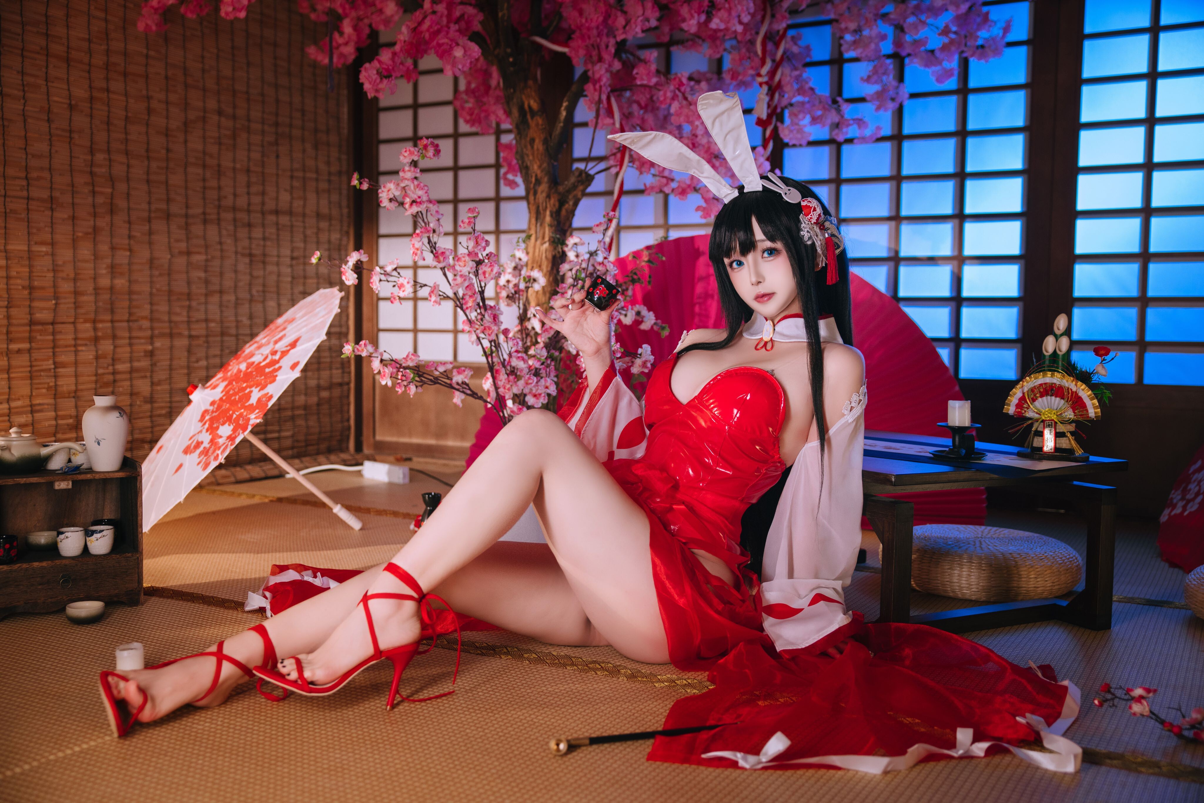Đọc truyện hentai Tuyển tập Albums siêu phẩm Cosplay - Chap 1253 - Hina Kaoru - Ooyama Bunny Girl