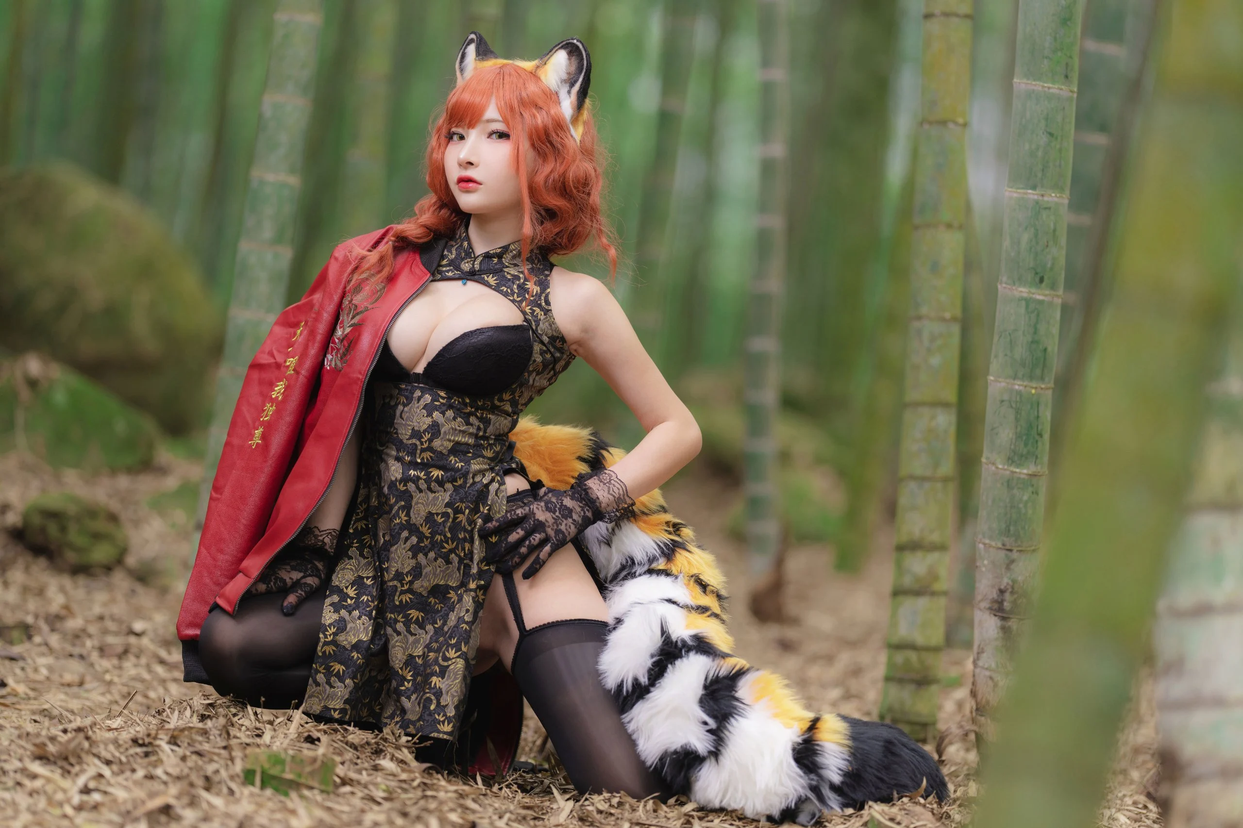 Đọc truyện hentai Tuyển tập Albums siêu phẩm Cosplay - Chap 641 - [Fantasy Factory] Tiger CheongSam