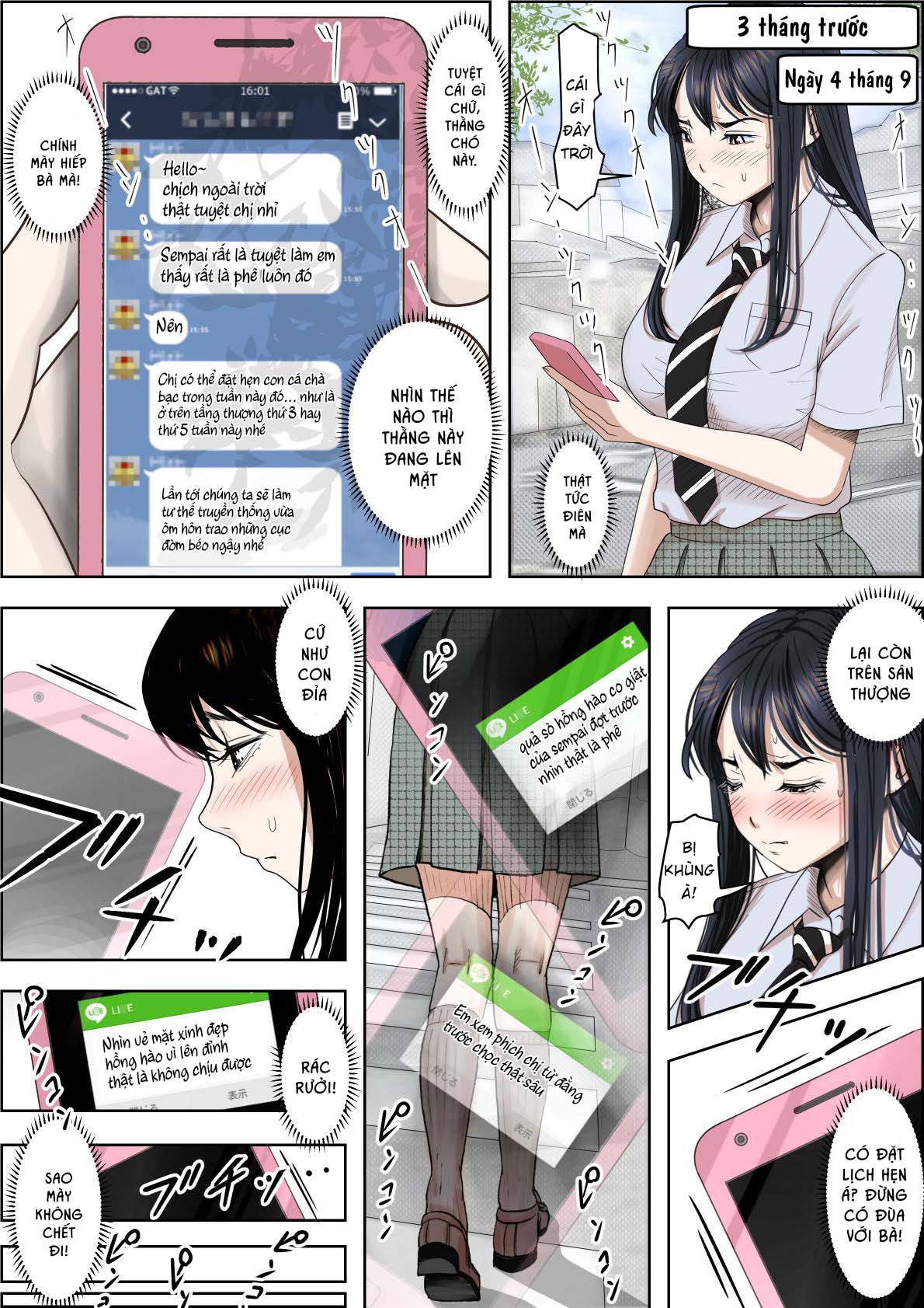 Đọc truyện hentai Charao ni Netorare - Route 2 Vol 4 - Chap 1