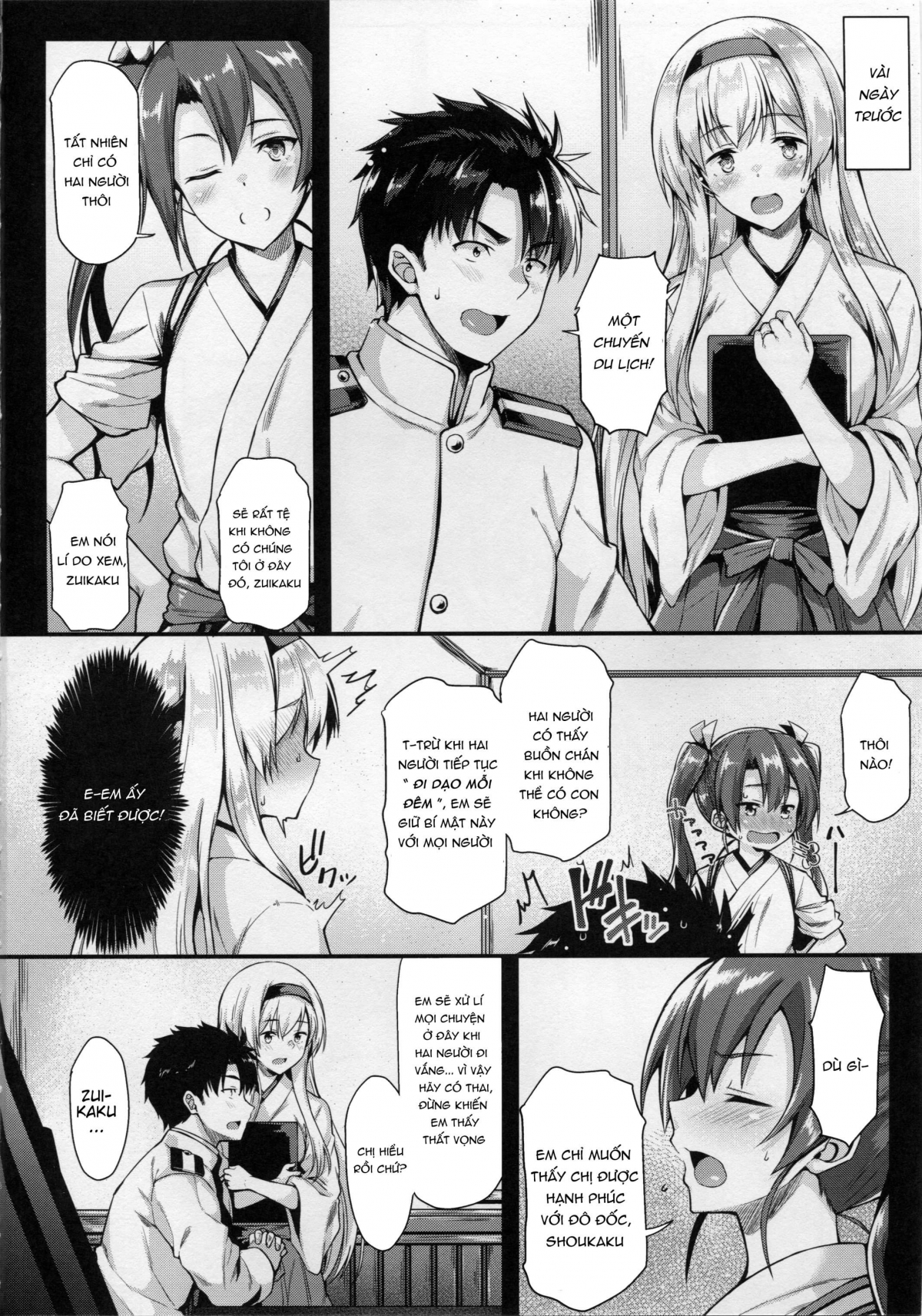 Đọc truyện hentai Làm Tình Với Shoukaku Ở Suối Nước Nóng (Kantai Collection -KanColle-) - Ngọt