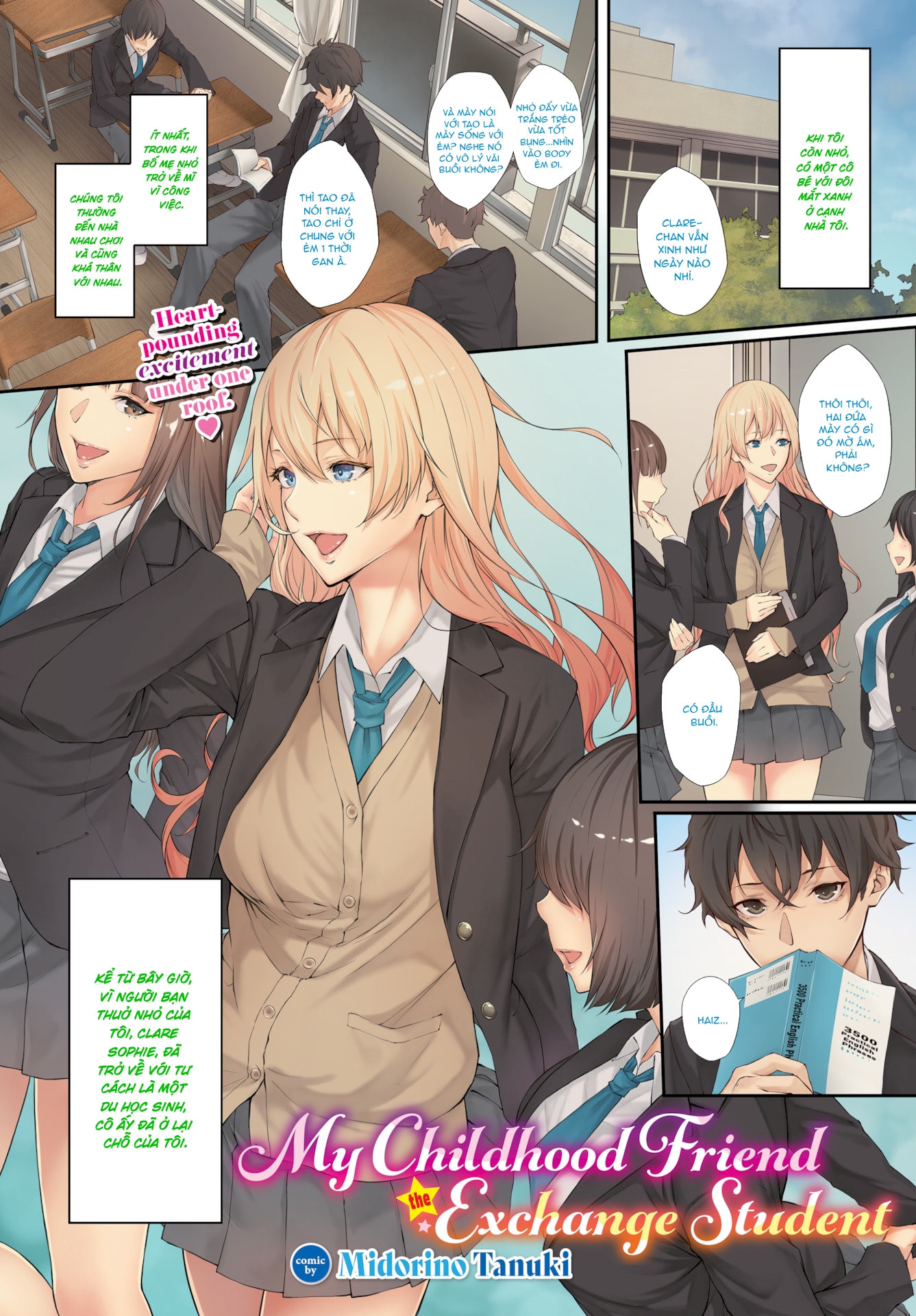 Đọc truyện hentai Bạn thời thơ ấu của tôi là du học sinh - Oneshot