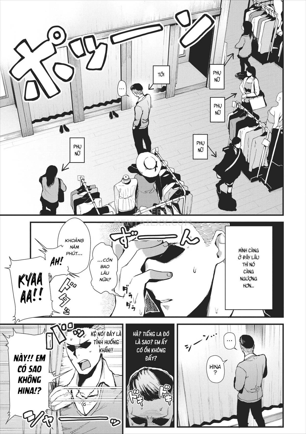 Đọc truyện hentai No ♥♥ in the Changing Rooms! - Oneshot