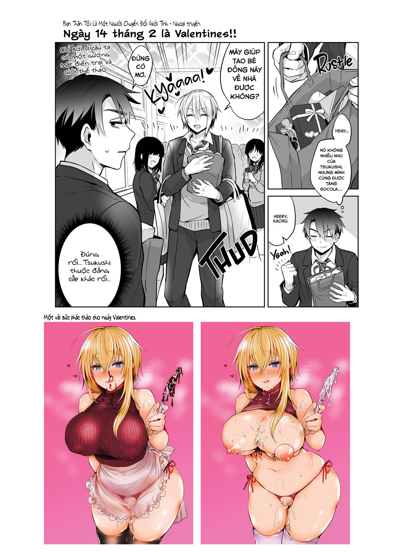 Đọc truyện hentai Ore No Shinyuu Wa TS (Seitenka) Taishitsu 1.5 - Oneshot