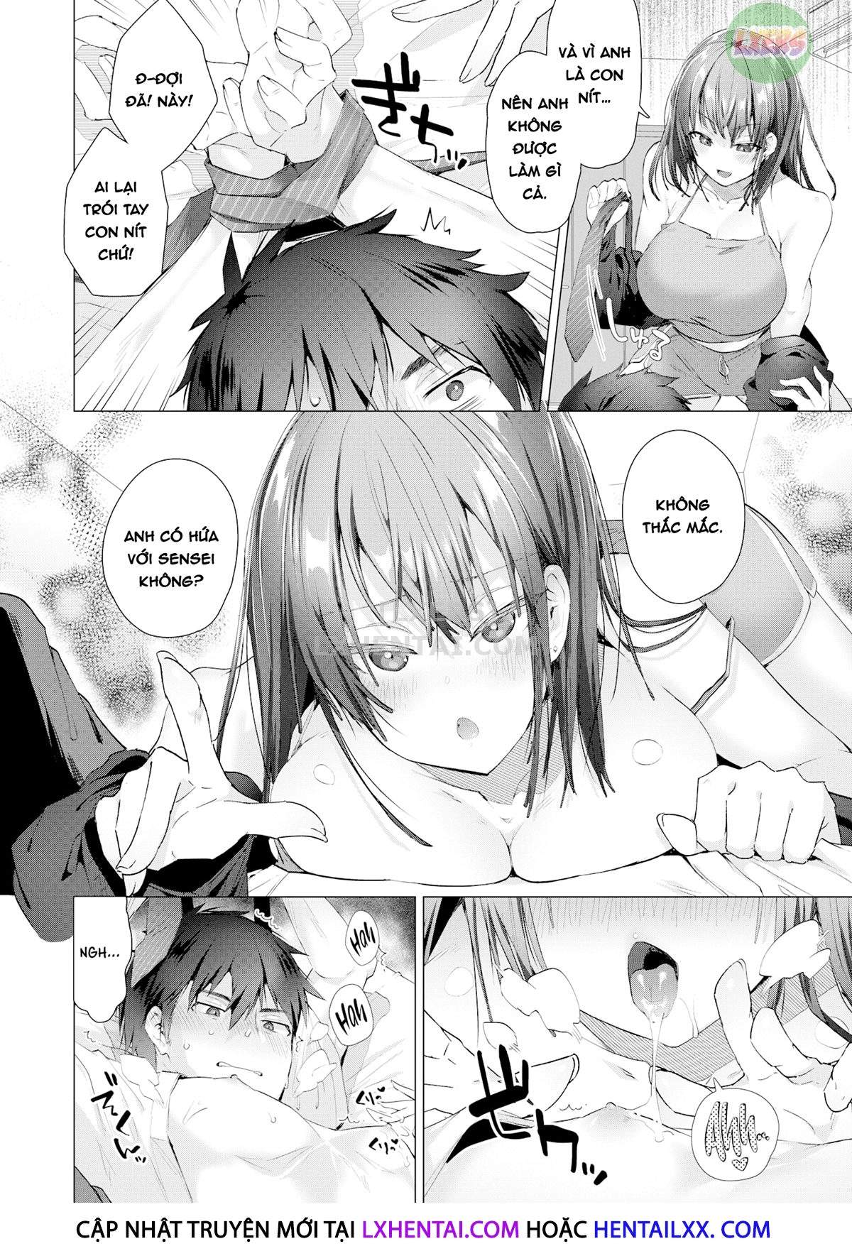 Đọc truyện hentai At-Home Sensei - Oneshot