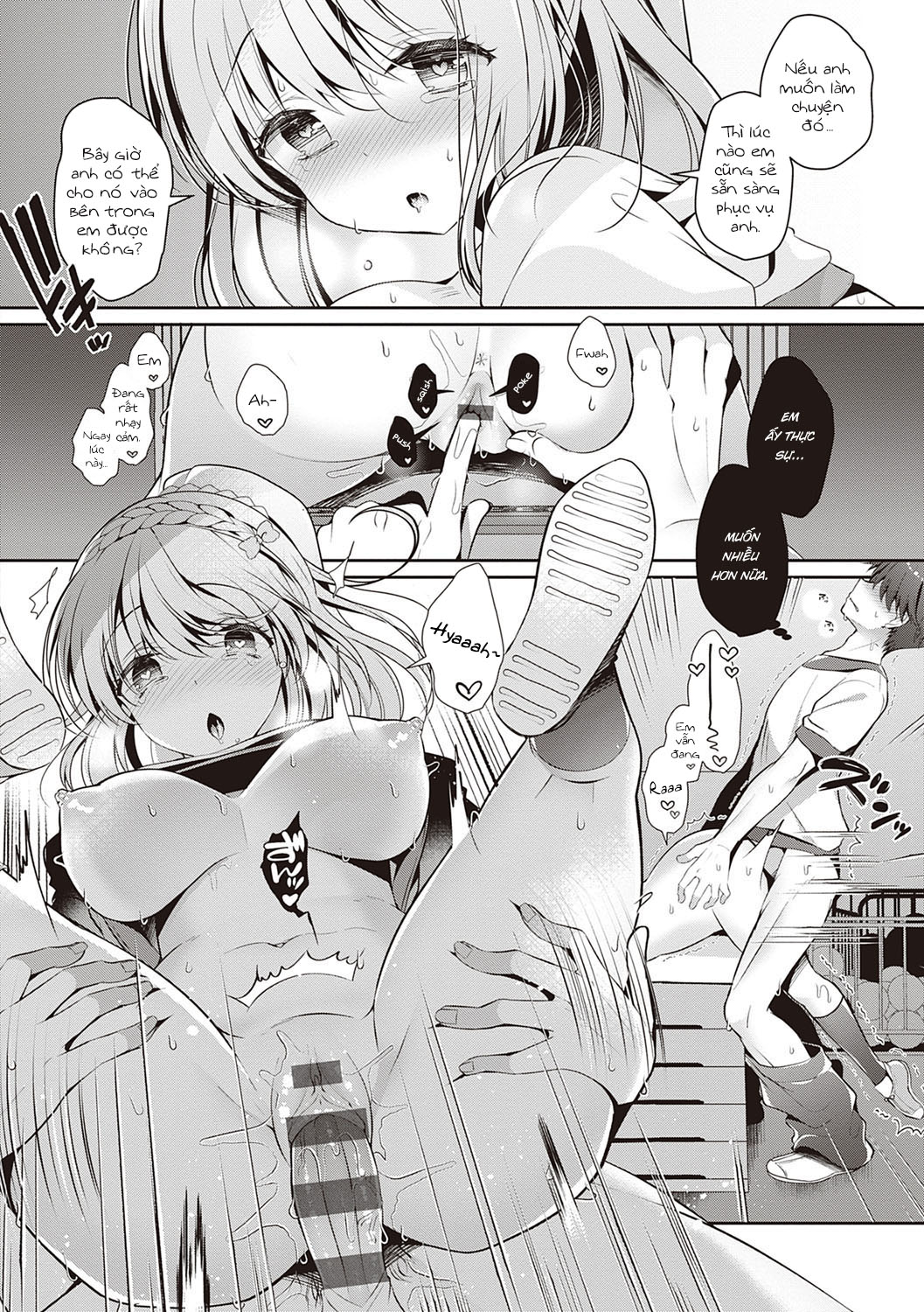 Đọc truyện hentai Osananajimi de Koibito no Kanojo to Shitai Koto Zenbu - Chap 2