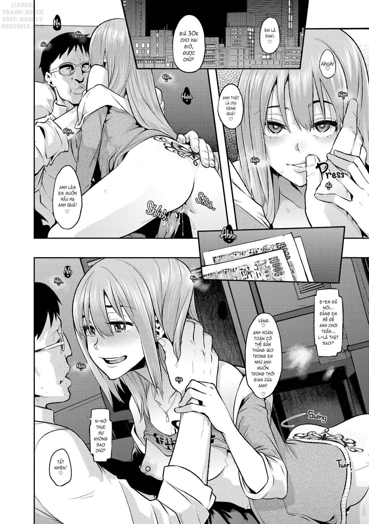 Đọc truyện hentai Cô nữ sinh và lần đầu biết sướng - Chap 4