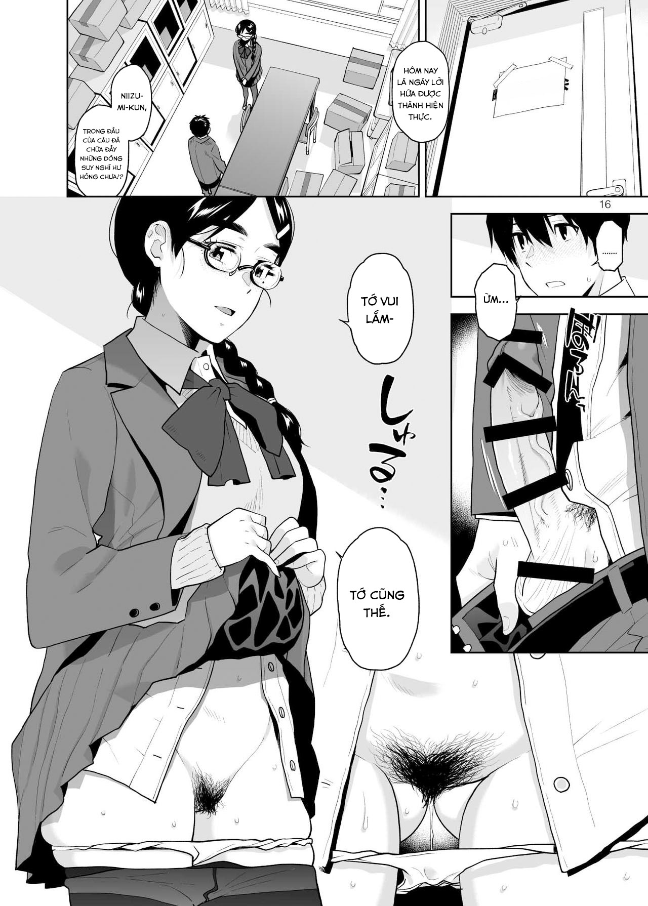 Đọc truyện hentai Majime de Midara na Tsutamori-san - Oneshot