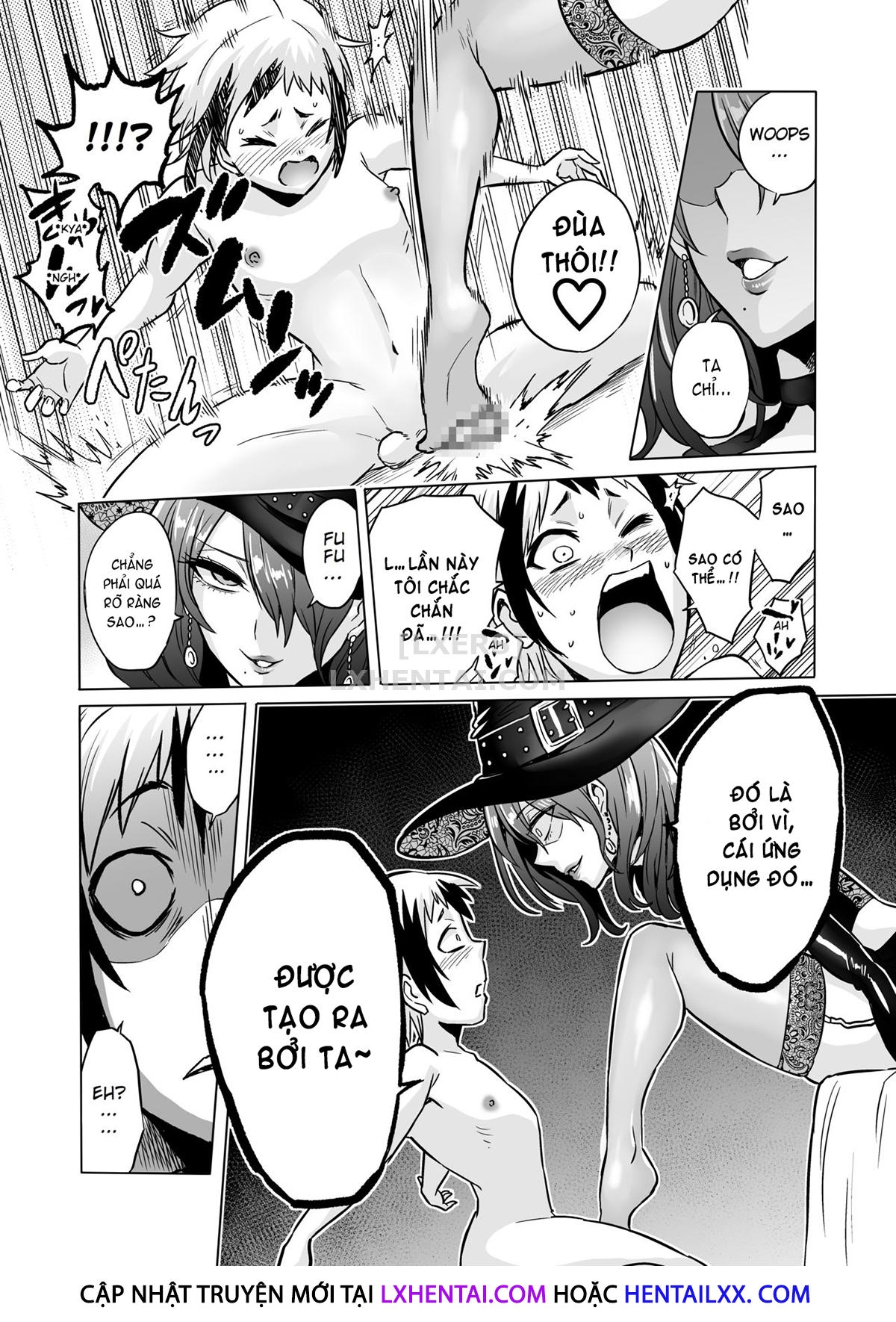 Đọc truyện hentai Jikan No Majo 3 - Oneshot