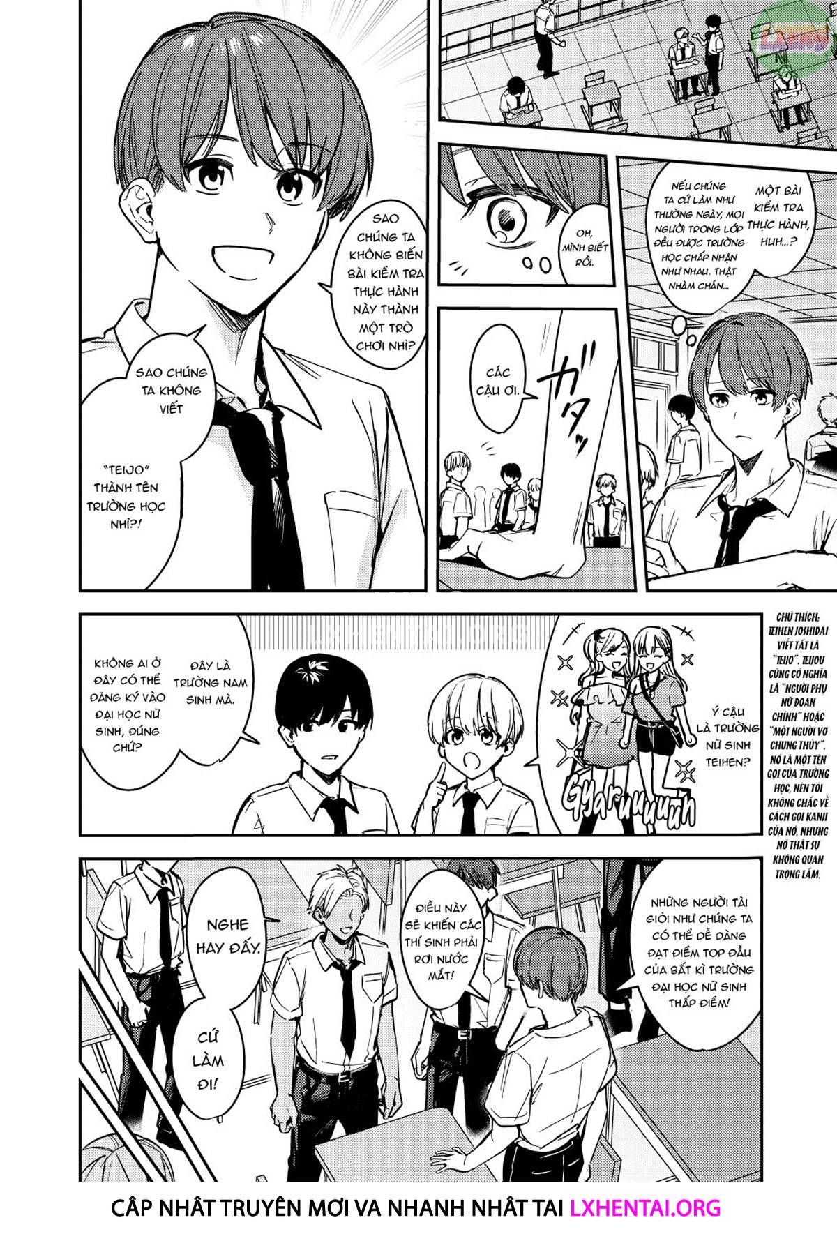 Đọc truyện hentai Những cô nàng có lối sống tha hóa - Oneshot