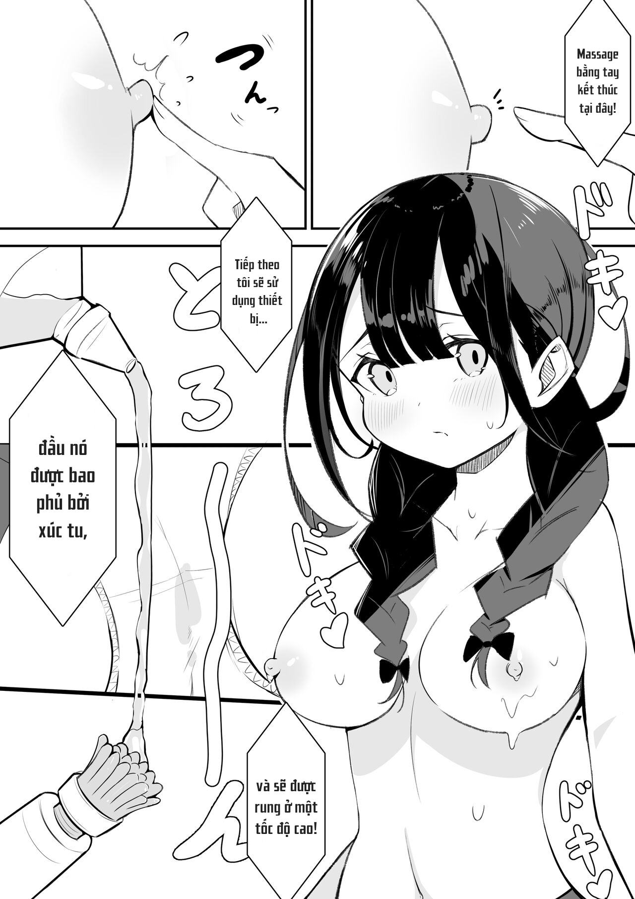 Đọc truyện hentai Cuốn sách mỏng với mái tóc đen và bím tóc - Nửa cuối