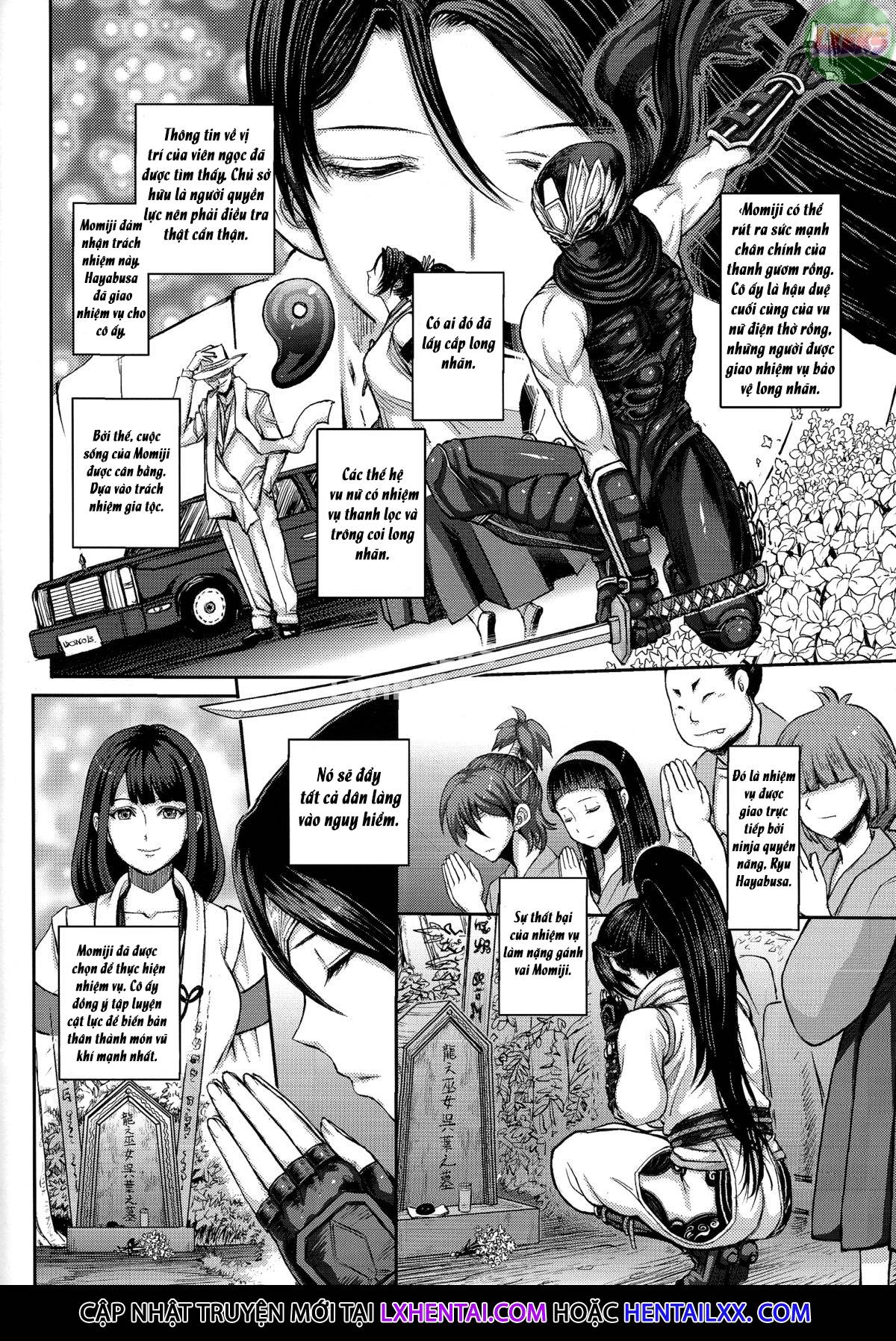 Đọc truyện hentai DOA DOA HARD CORE - Staining Momiji - Oneshot