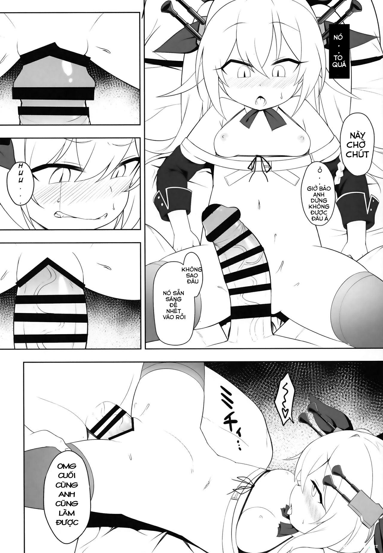 Đọc truyện hentai [Azur lane] Namaiki Kuchikukan Wakarase Challenge - Oneshot