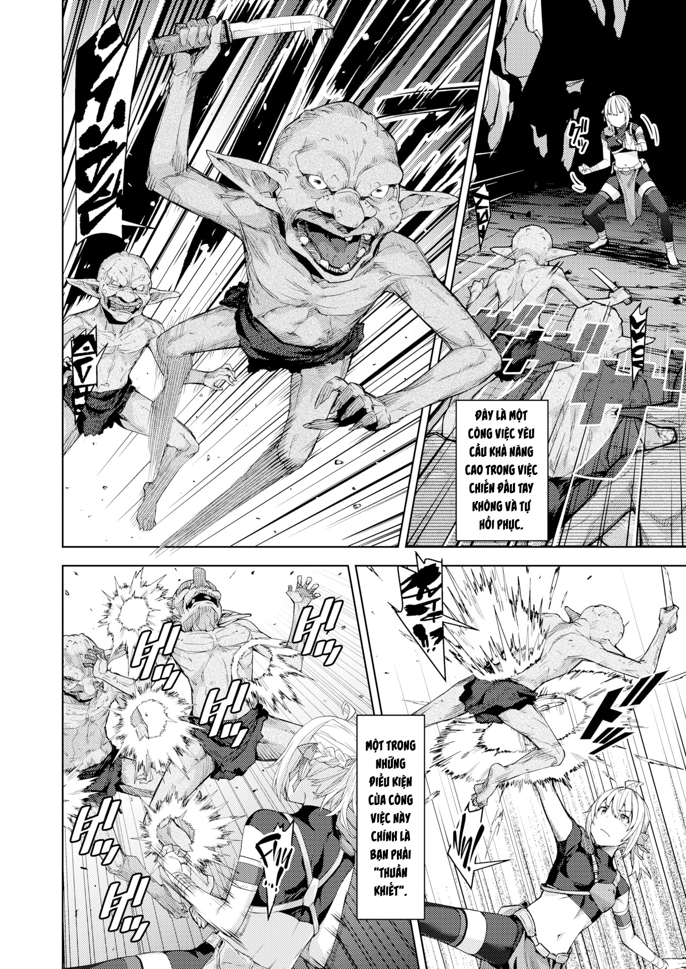 Đọc truyện hentai Chuyện về nữ mạo hiểm giả lưu lạc trong hầm ngục dục vọng! - Chap 1