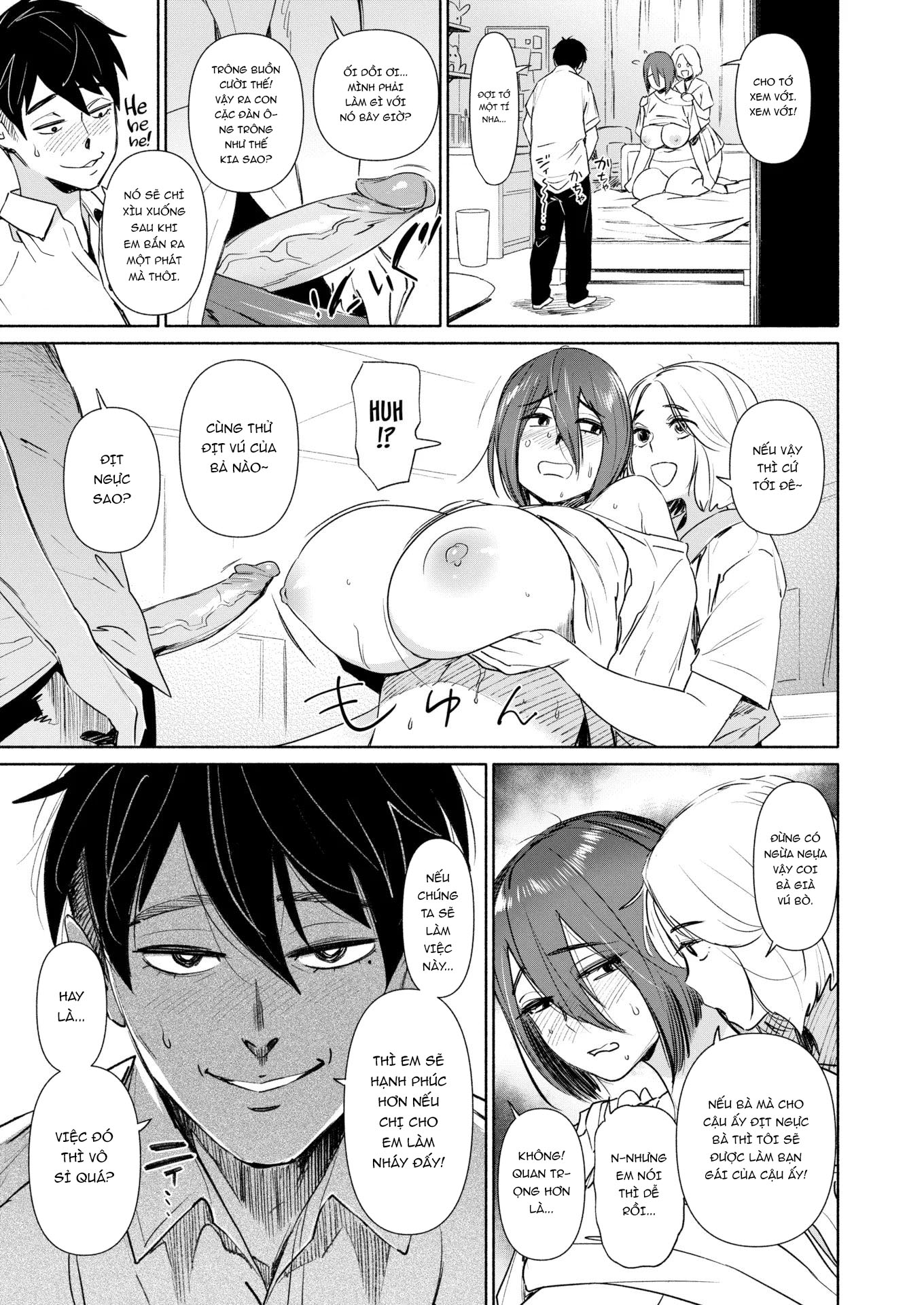 Đọc truyện hentai Chị hai gắn kết hai đứa mình - Oneshot