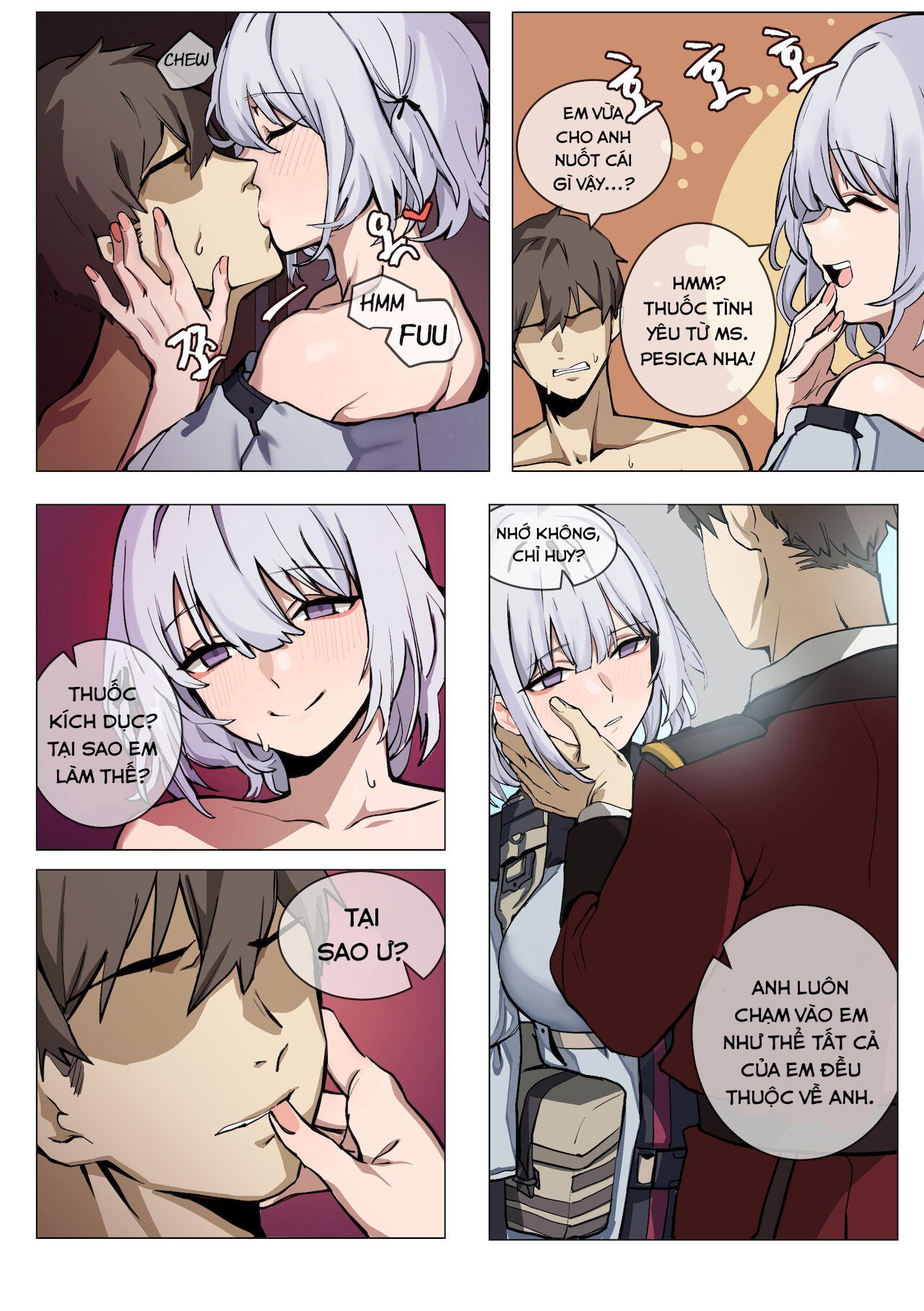 Đọc truyện hentai Ghen (Girls' Frontline) - Oneshot