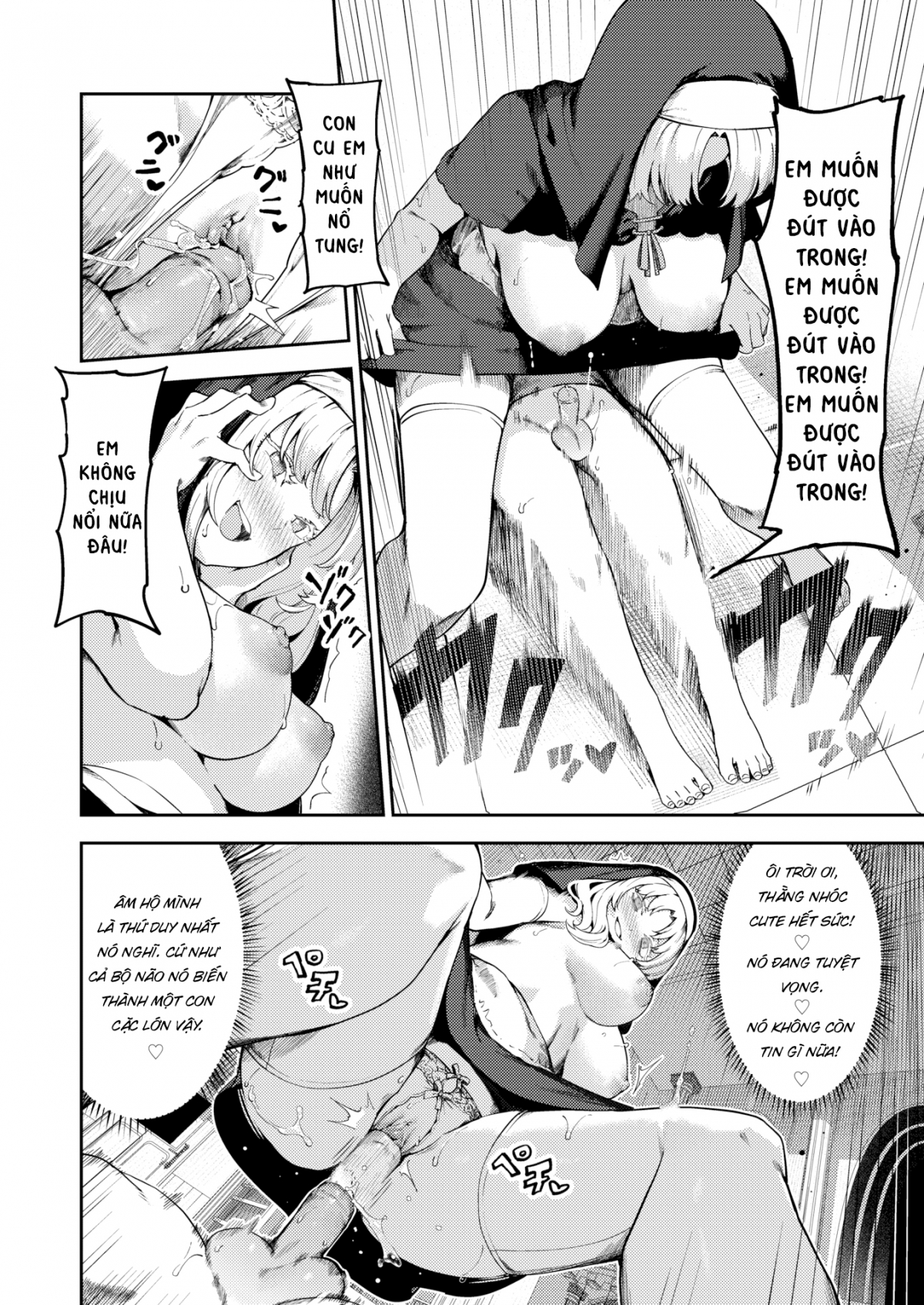 Đọc truyện hentai Xuất tinh tại phòng thú tội - Oneshot