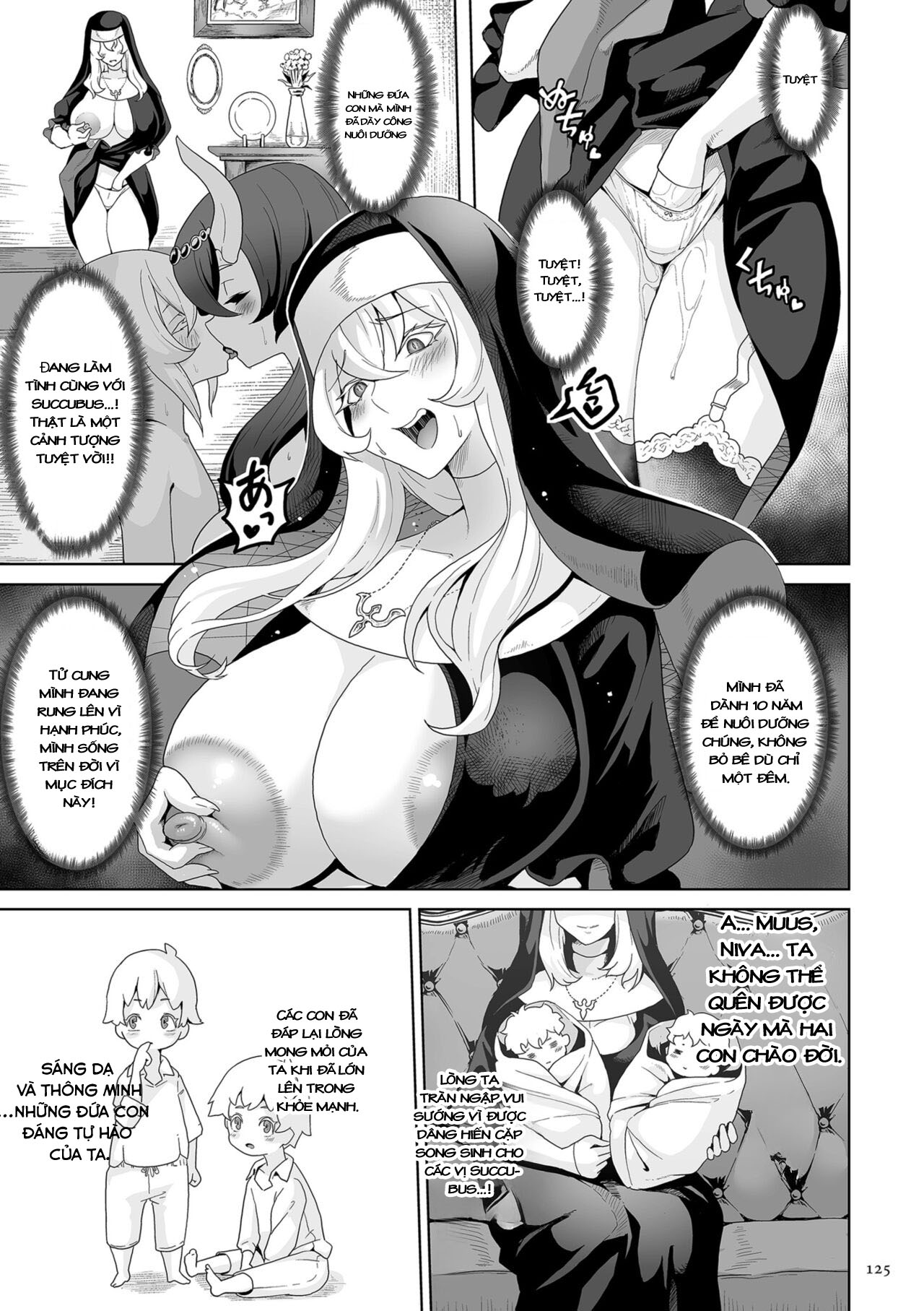 Đọc truyện hentai Vương quốc Succubus thèm bú - Chap 5