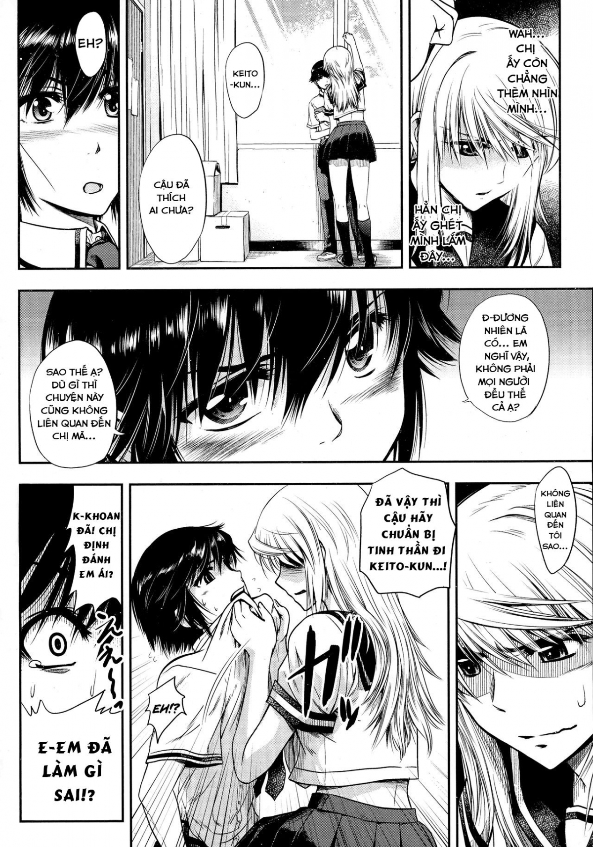 Đọc truyện hentai Chị Senpai và bé Kouhai dễ thương! - Oneshot