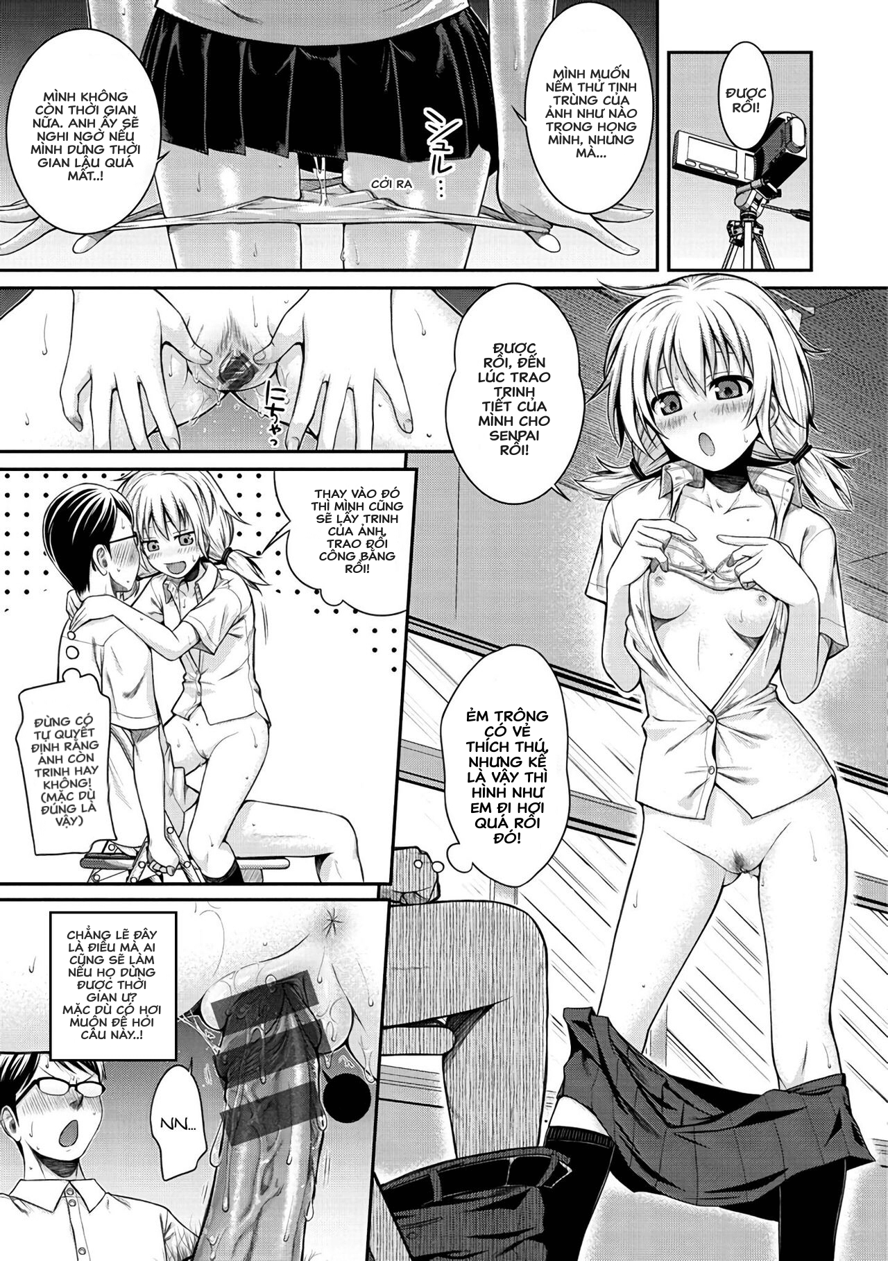 Đọc truyện hentai Jikan o Tomerussu! - Oneshot